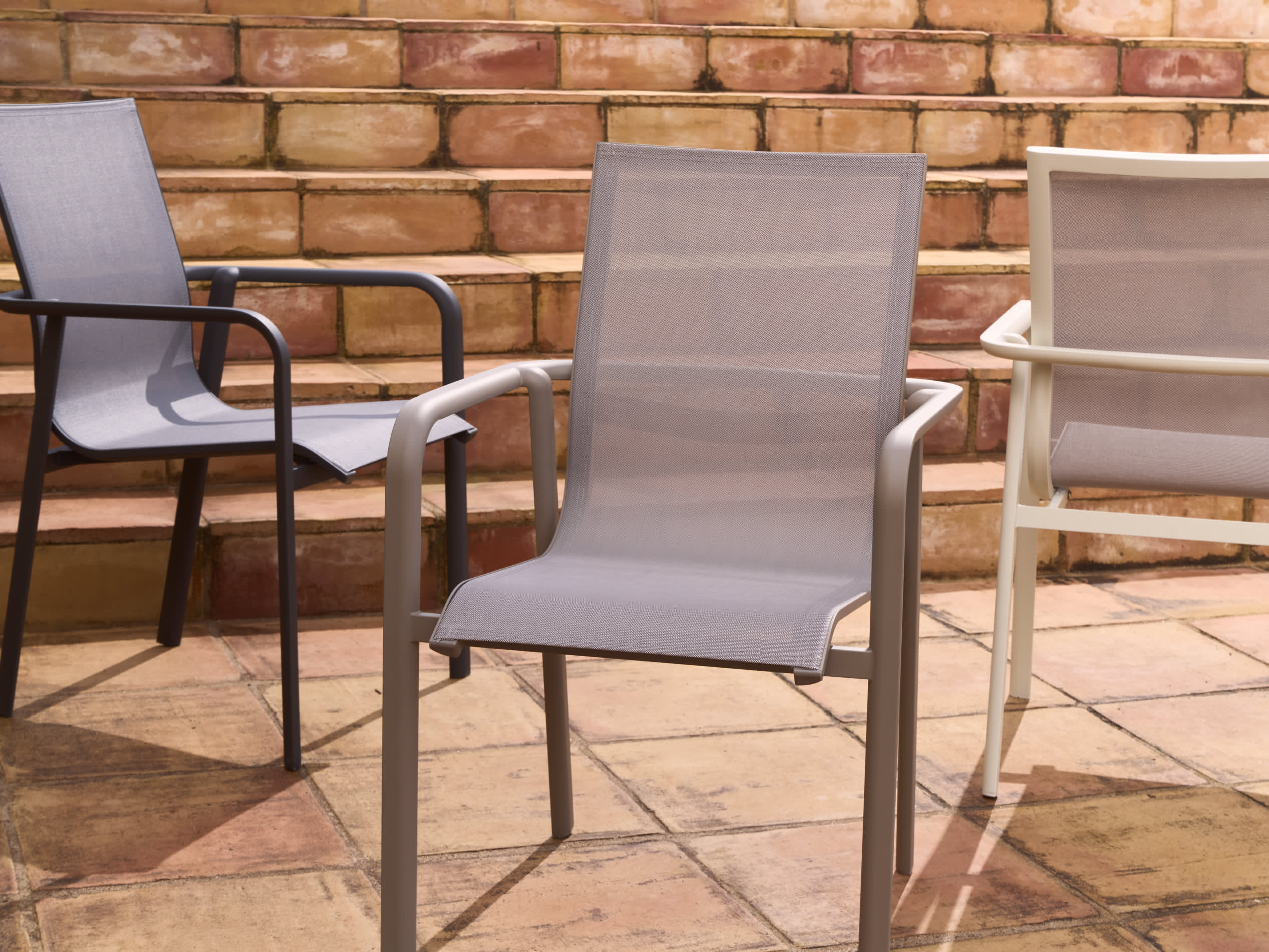 Záhradná stolička CANEA ecru