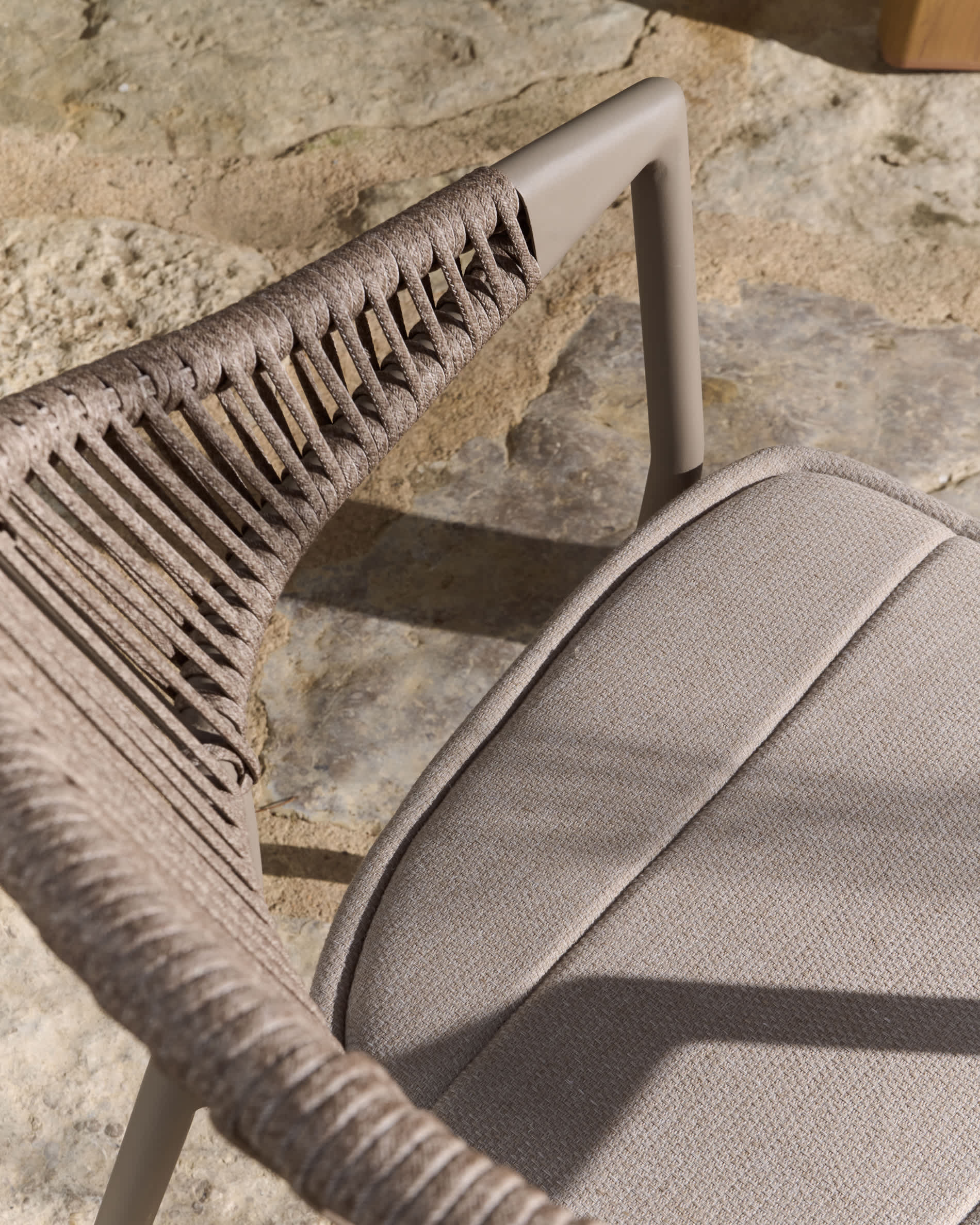 ALIMIA taupe garden chair