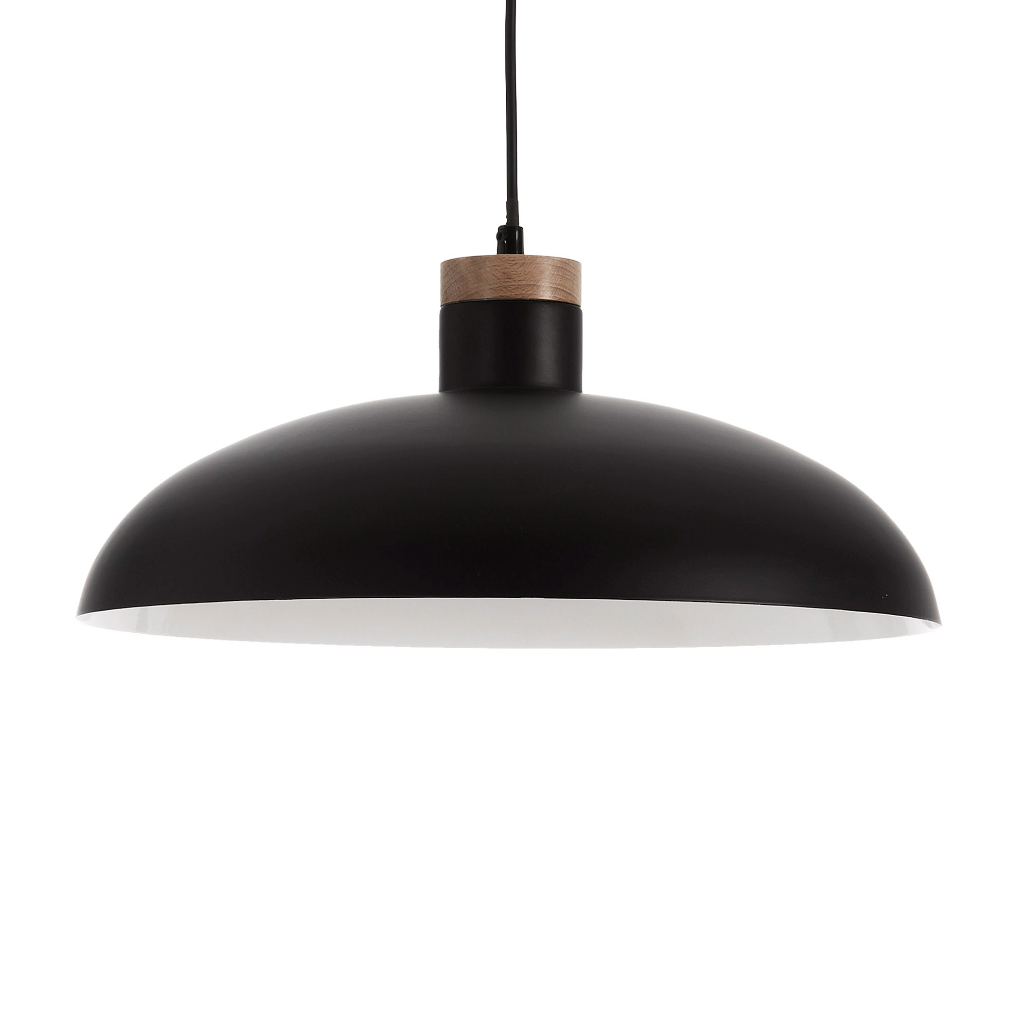 Závesná lampa GOTRAM čierna