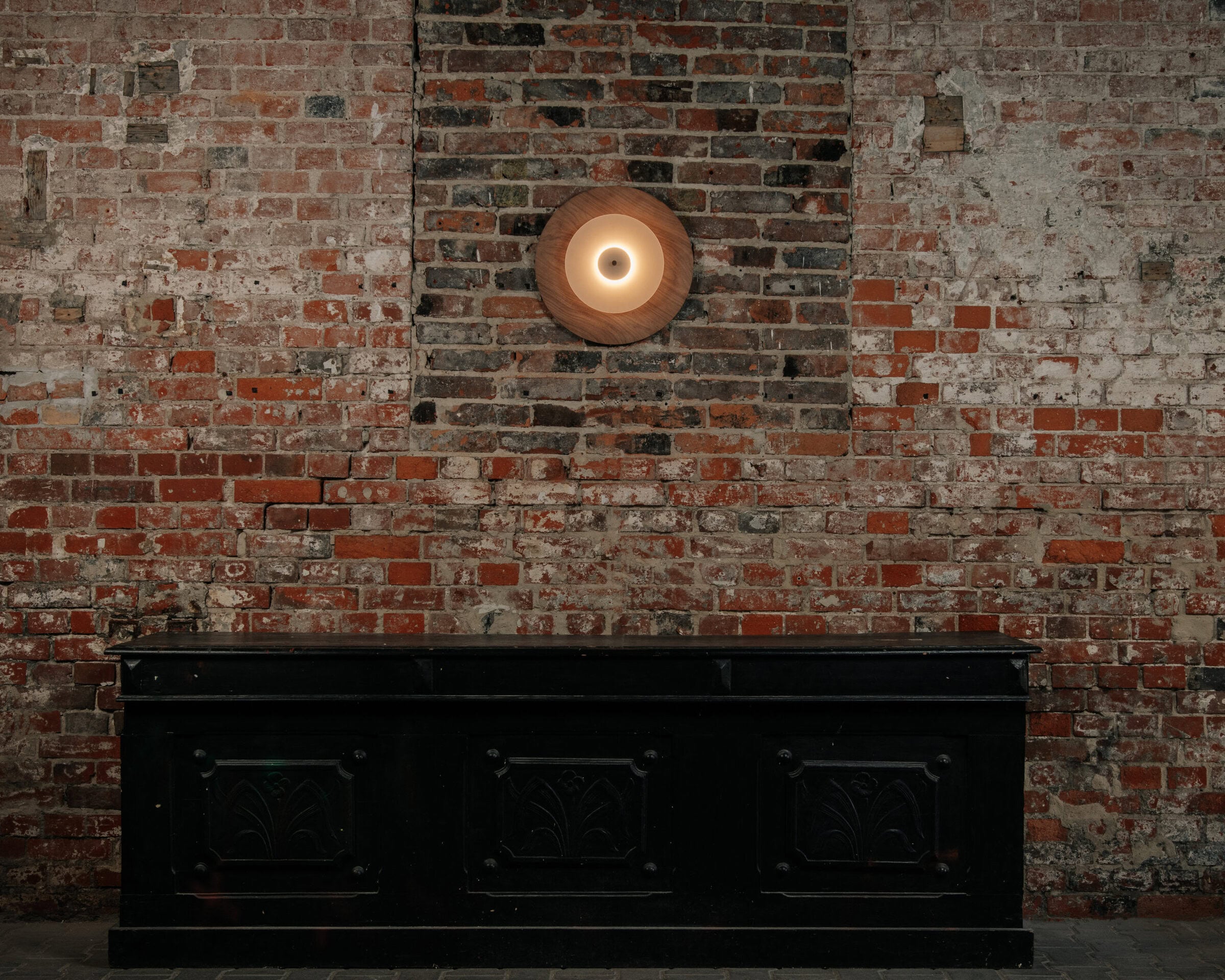 AEROPLAN WOOD lite wall lamp walnut wood