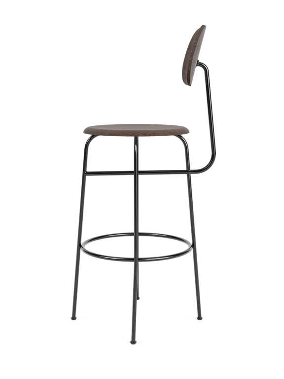 AFTEROOM PLUS stool dark oak veneer