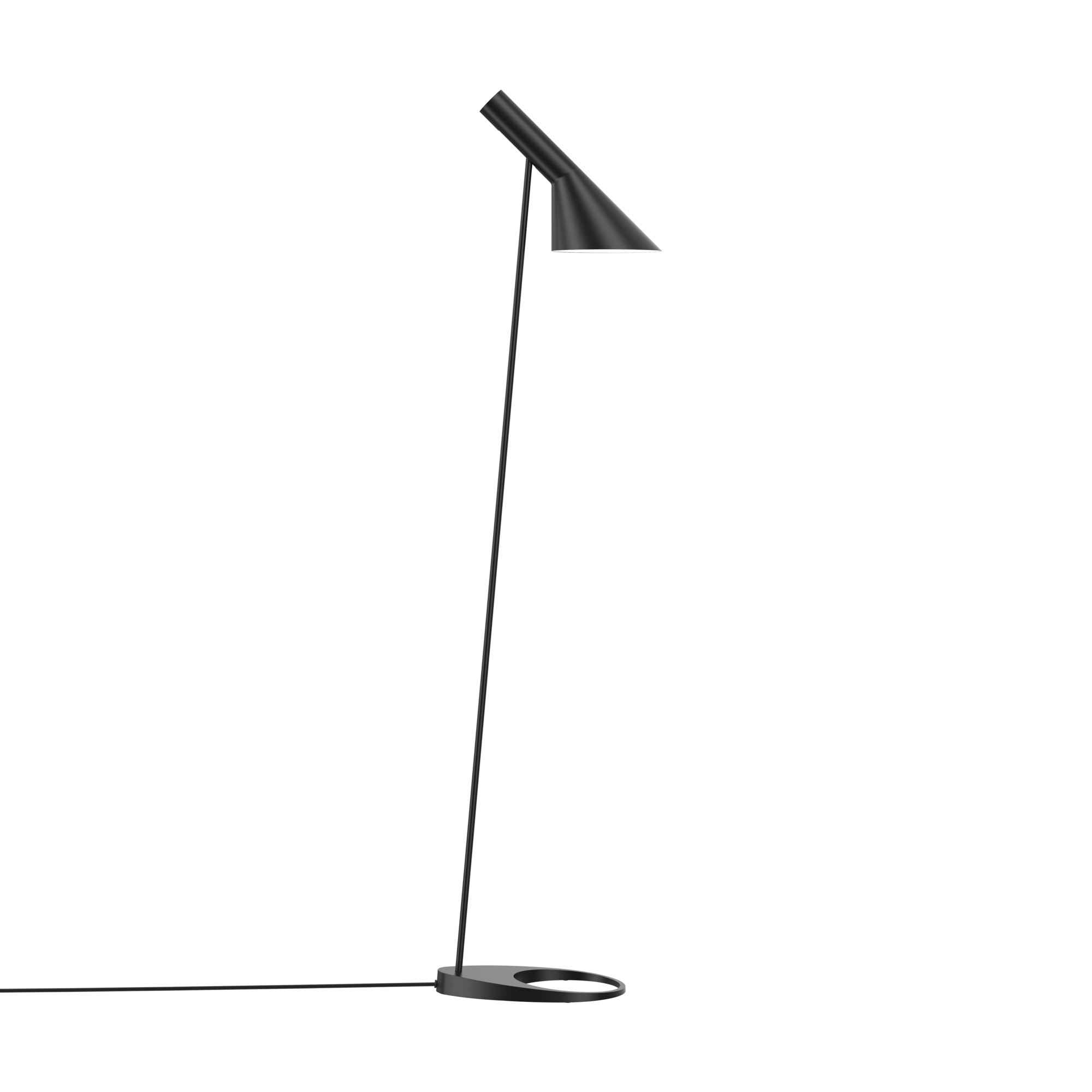 AJ black floor lamp