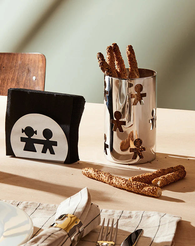 Servítkovník GIROTONDO nerezová oceľ