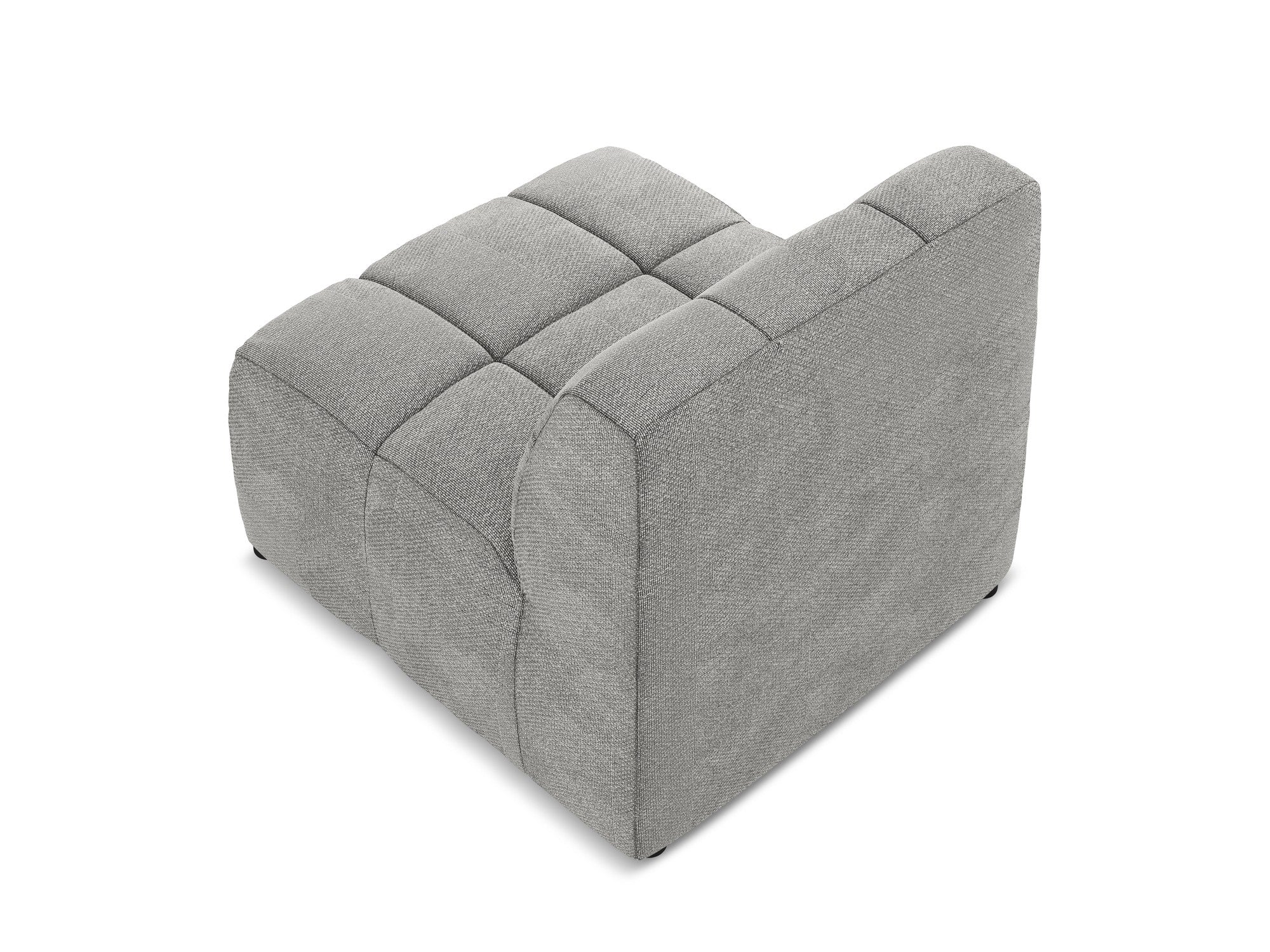 Fotel / modul ALOHA svetlosivý boucle