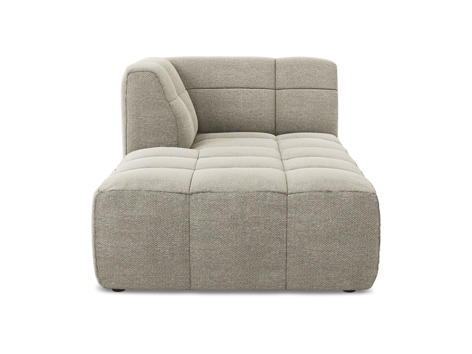 Szezlong ľavostranný ALOHA taupe boucle