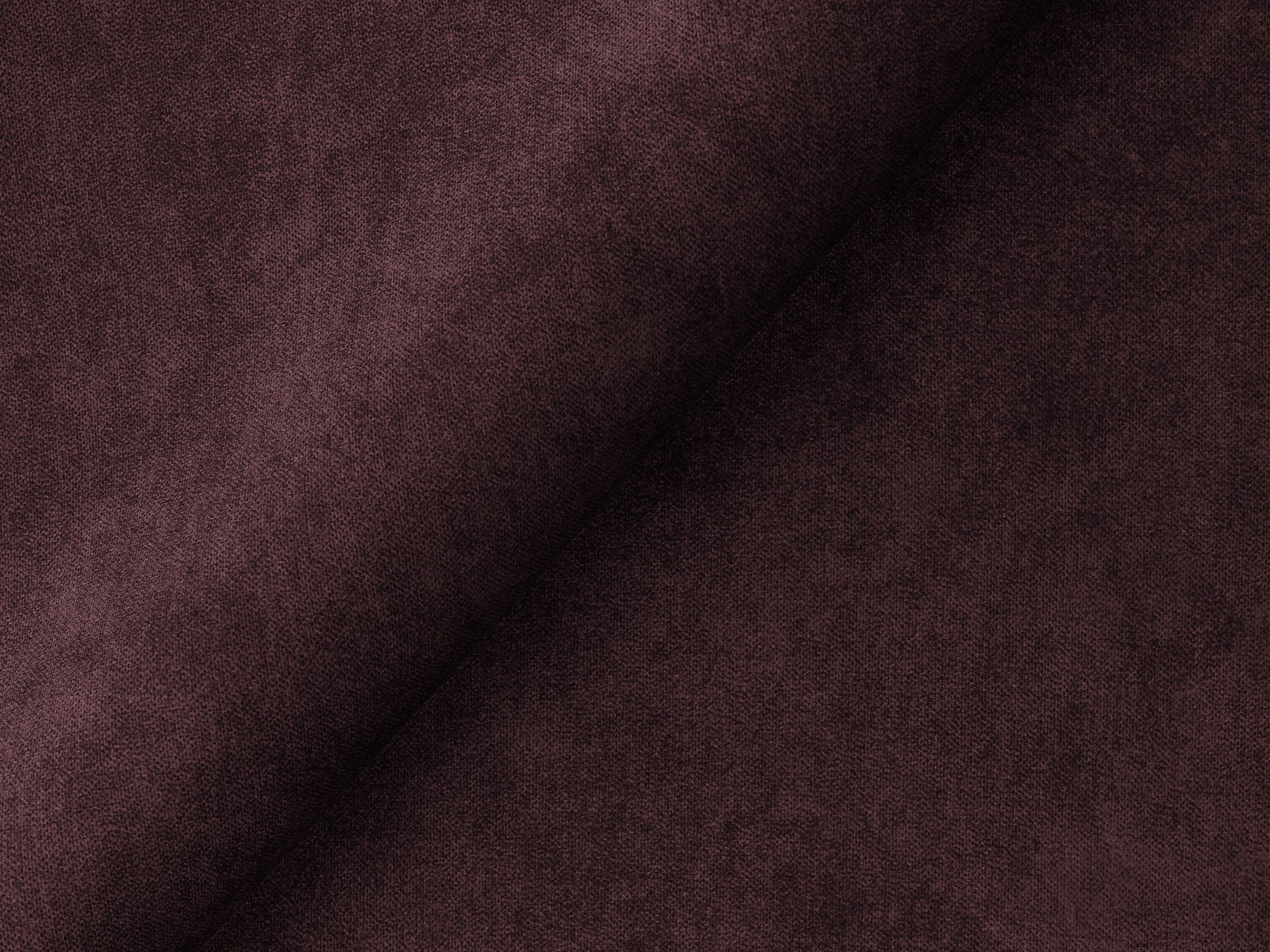 Left-facing velvet modular sofa for 2 people ALOHA in burgundy