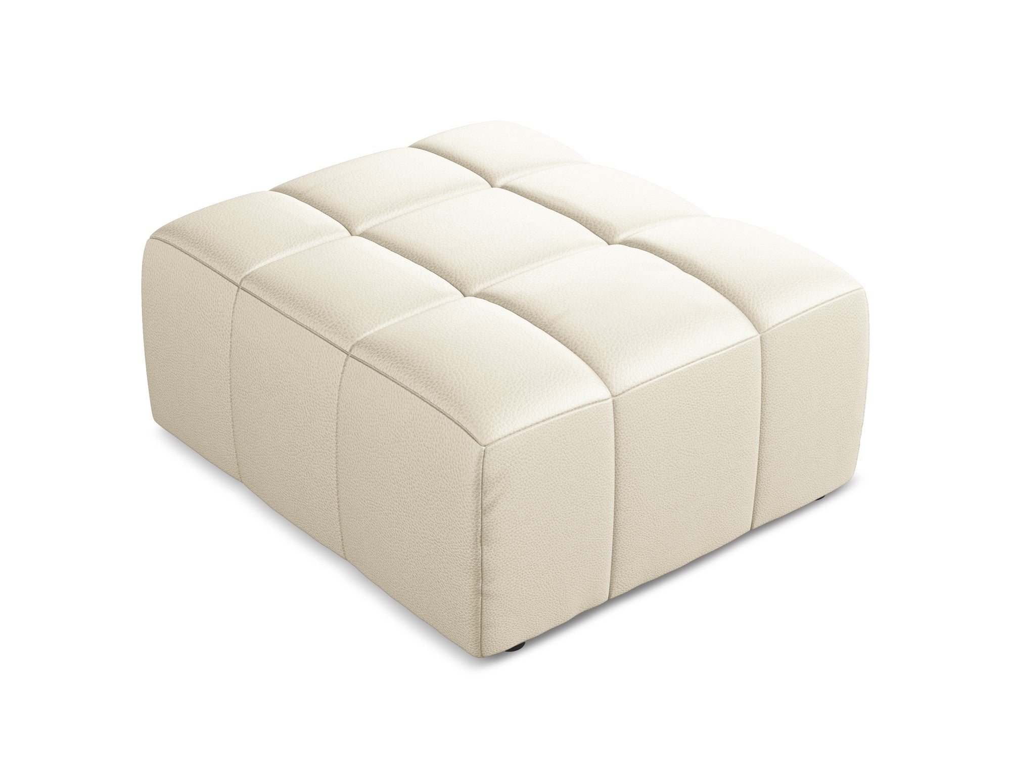 Pouf / module ALOHA light beige eco-leather