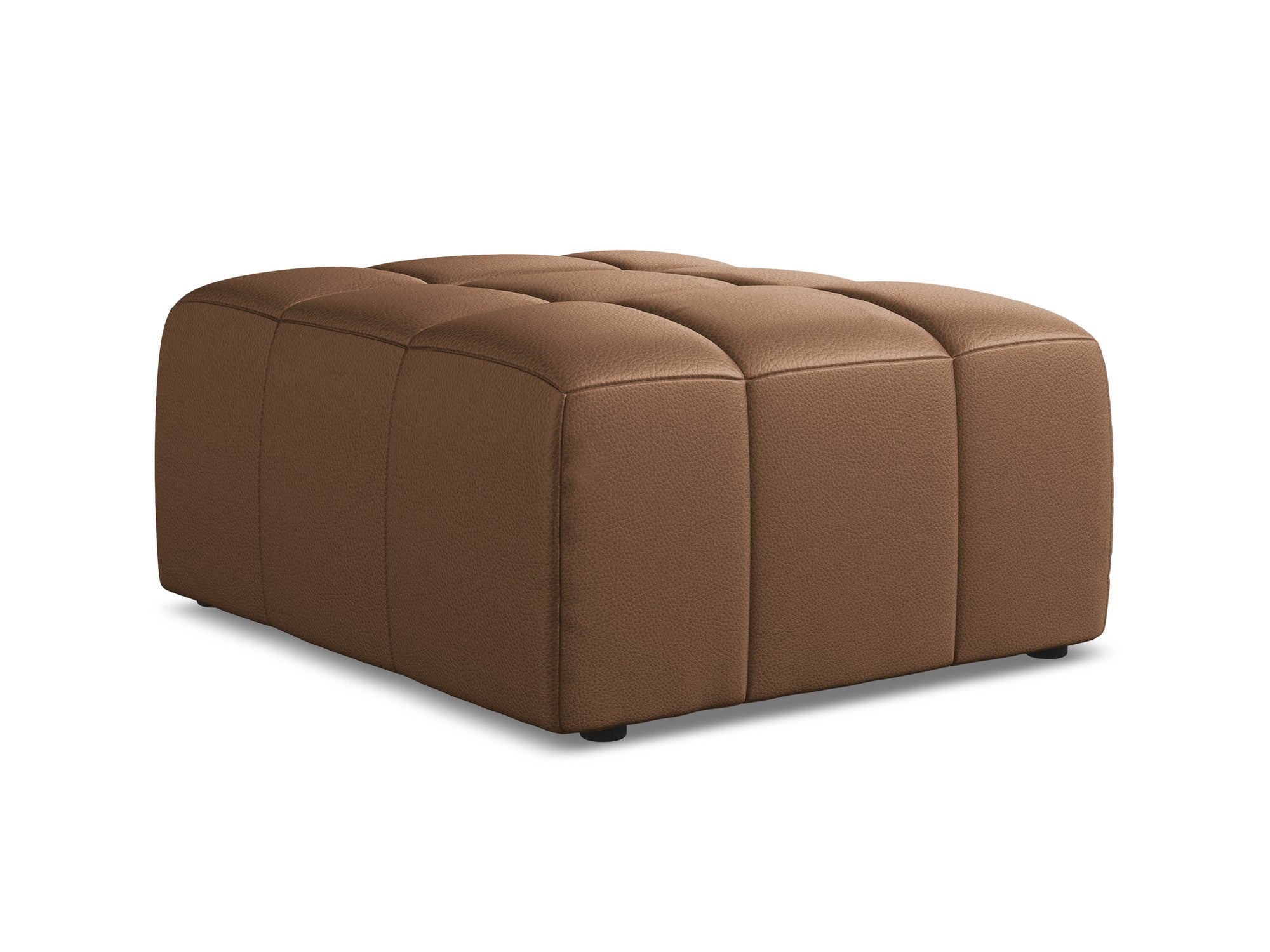 Pouf / module ALOHA chocolate eco-leather