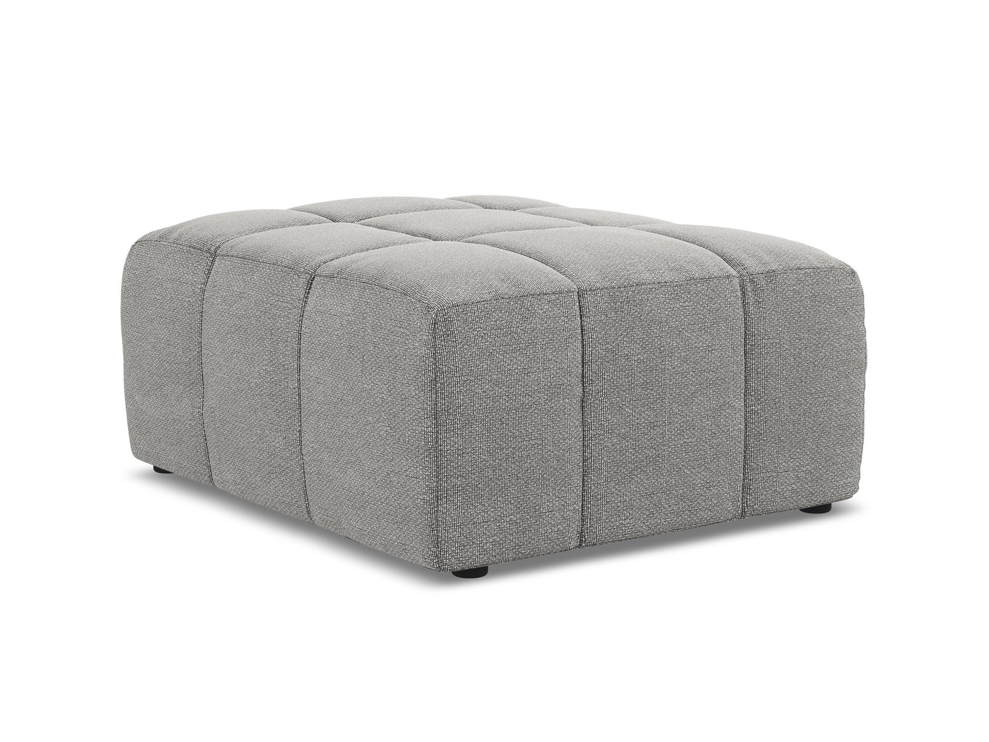 Pouf / module ALOHA light gray boucle