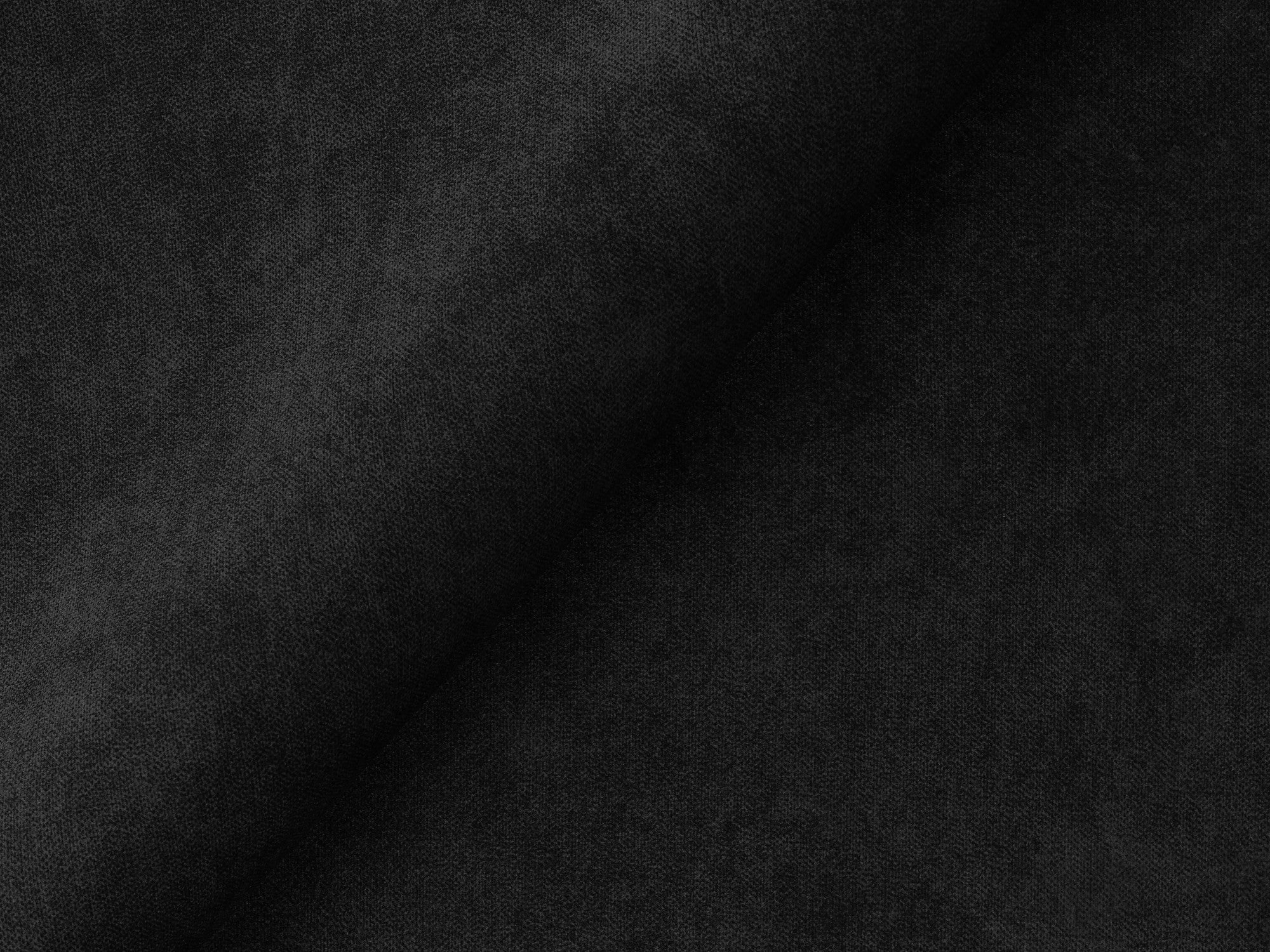 Modular Panoramic Velvet Corner Sofa ALOHA Black