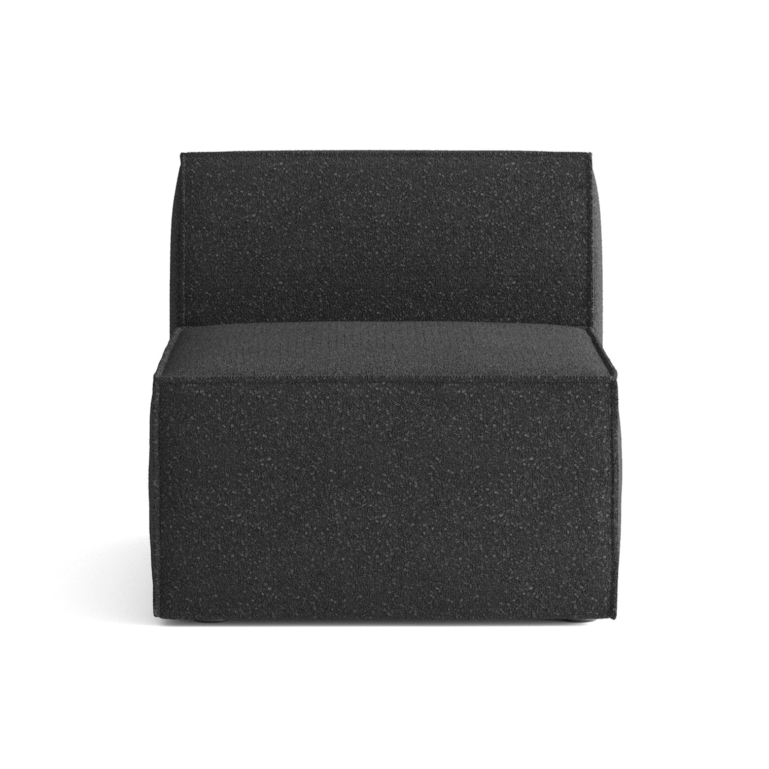 Modulová pohovka ANDO - stredný modul čierny