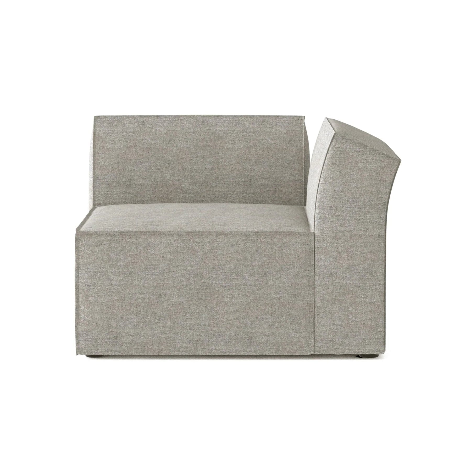 ANDO modular sofa - right-side module light gray