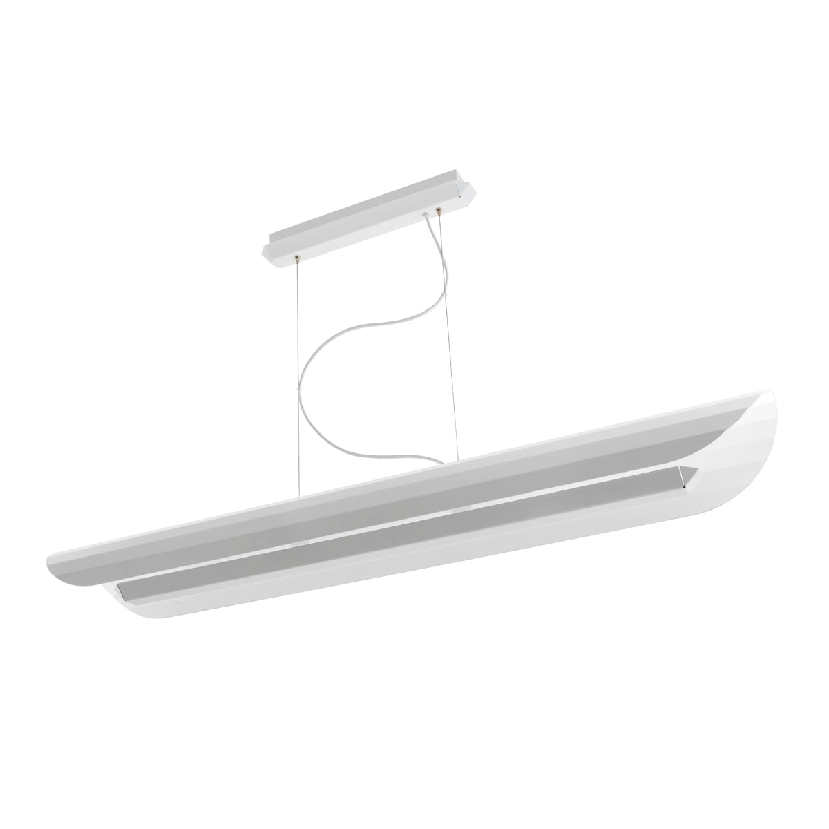 Závesná lineárna lampa APOLIN biela