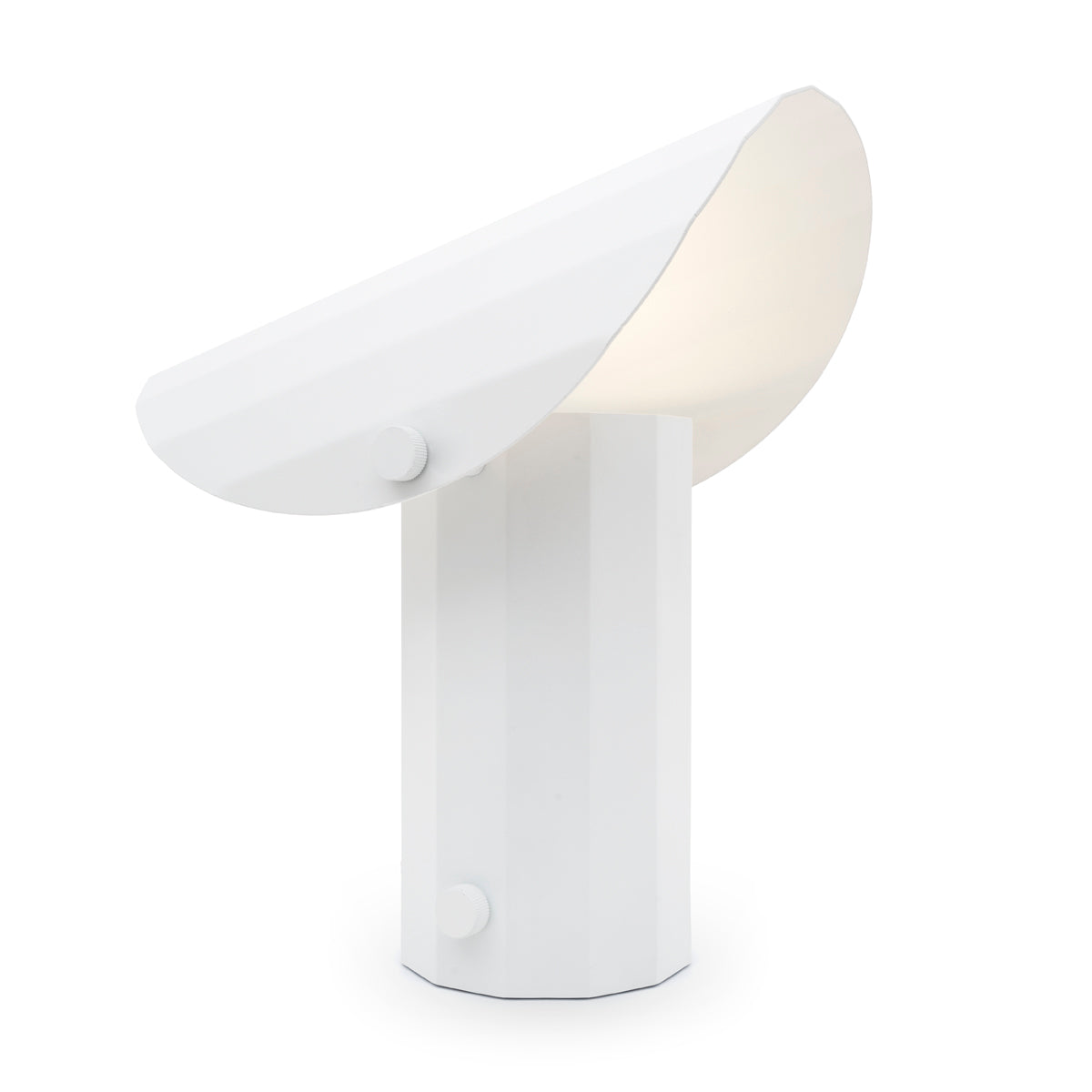 Stolná lampa APOLIN biela