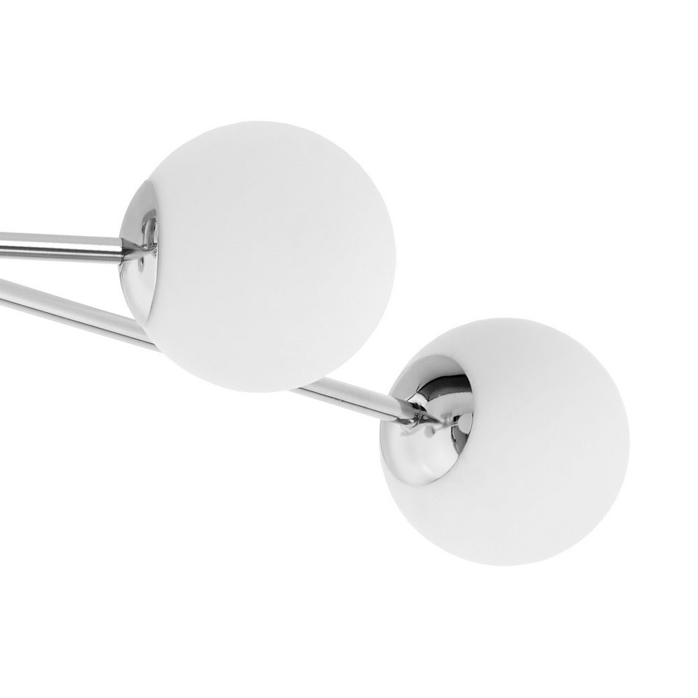 Stropná lampa ASTRA 6 chróm