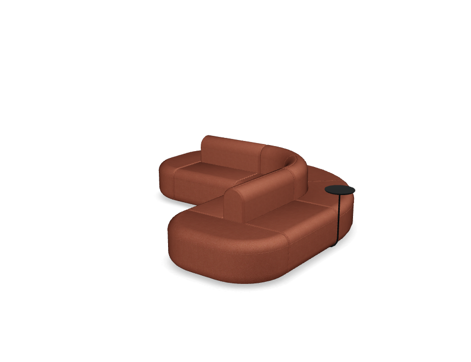 Sofa 6-modulová rohová dvojitá ARTIKO čalúnená