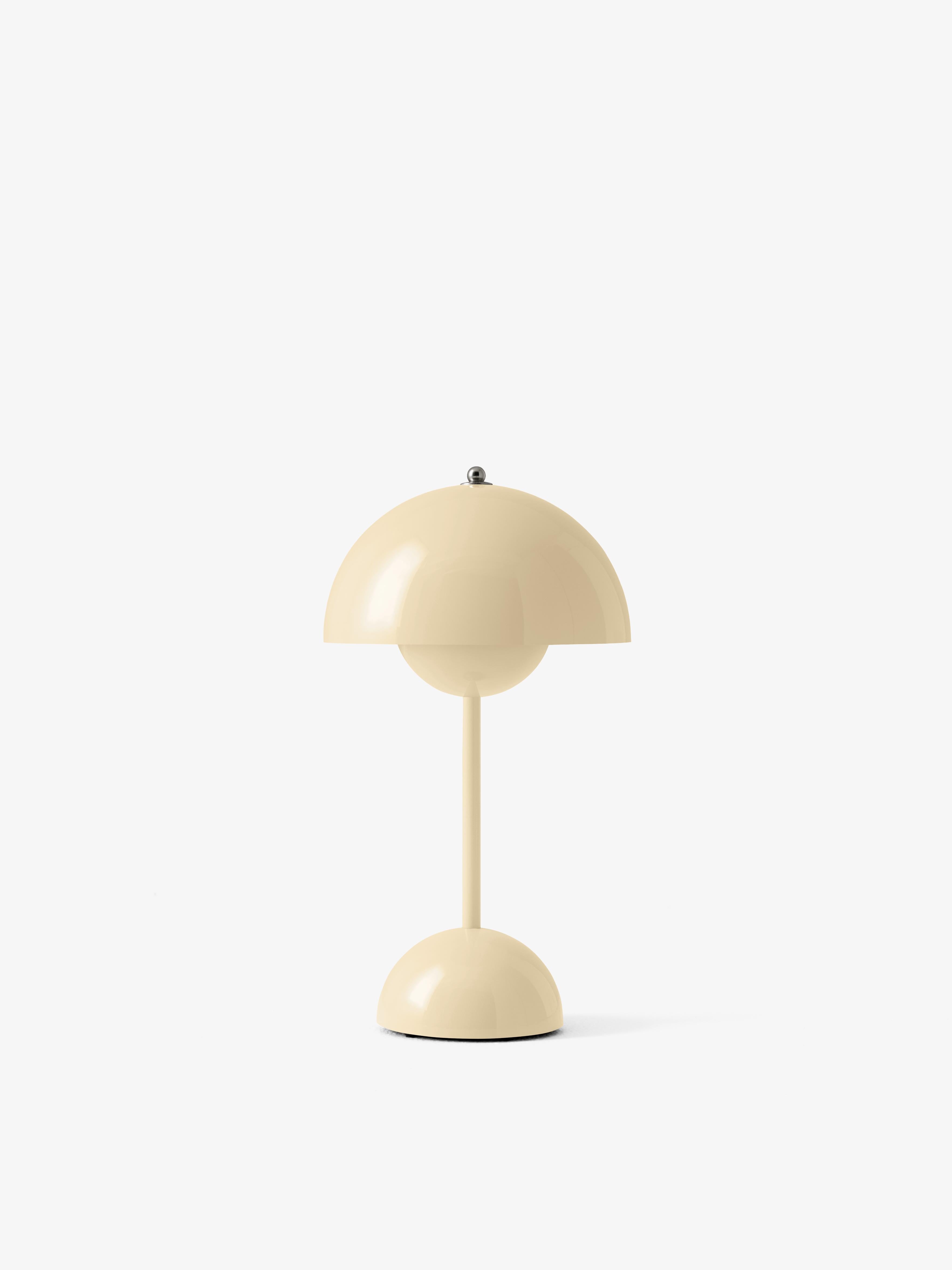 Prenosná lampa FLOWERPOT VP9 slonová kosť