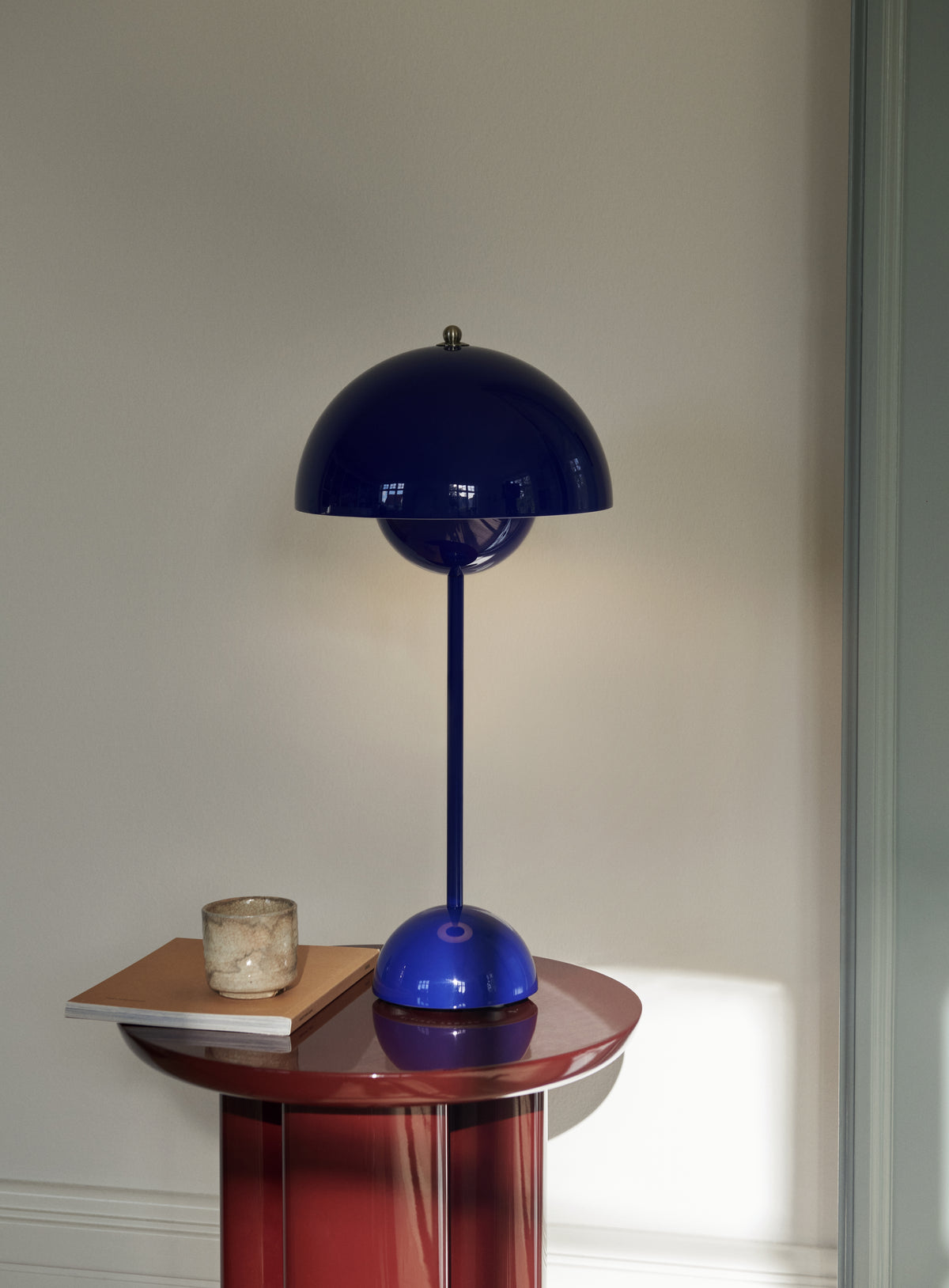 Stolová lampa FLOWERPOT VP3 kobaltová