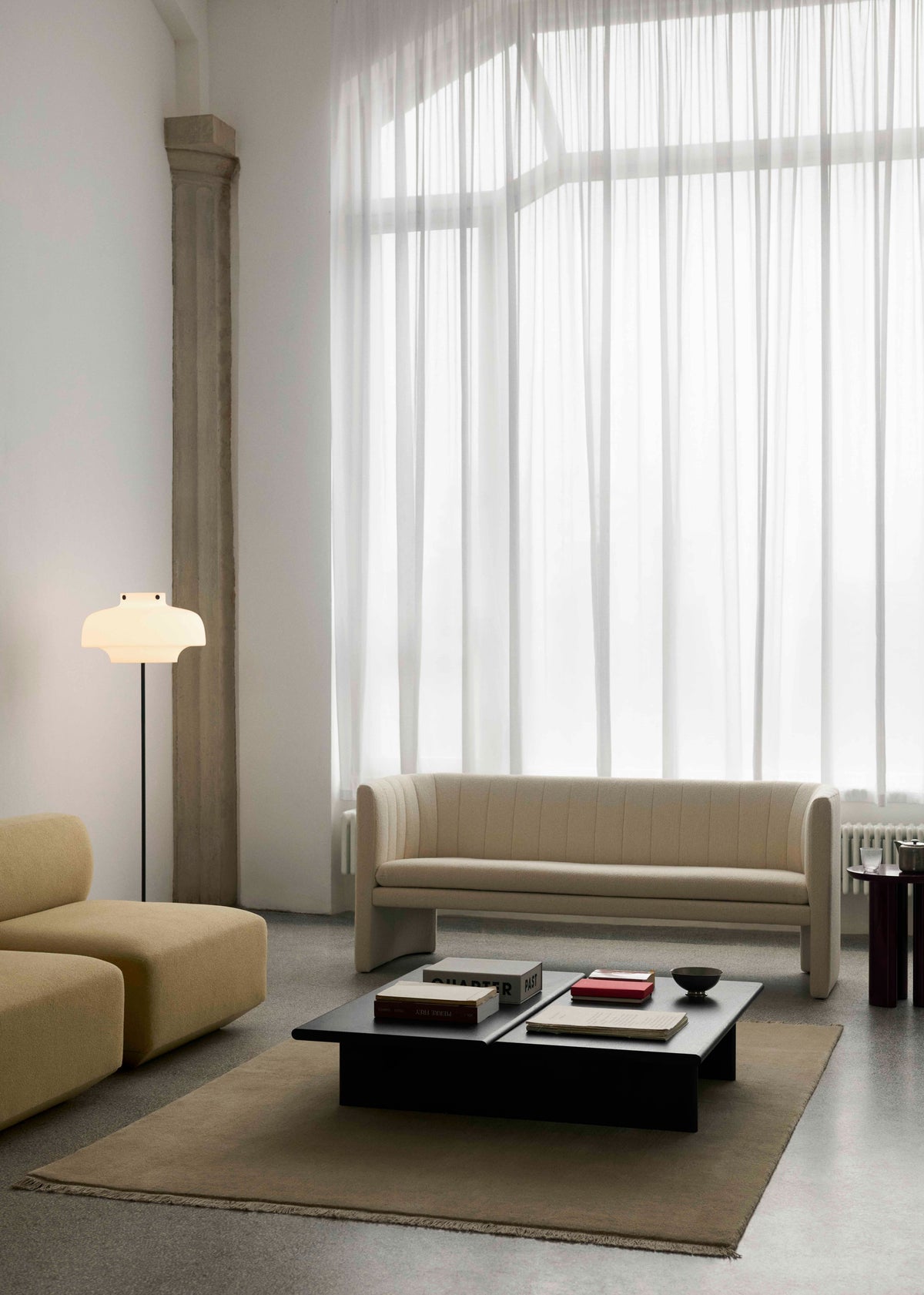 Sofa pre 3 osoby LOAFER SC26 čalúnená