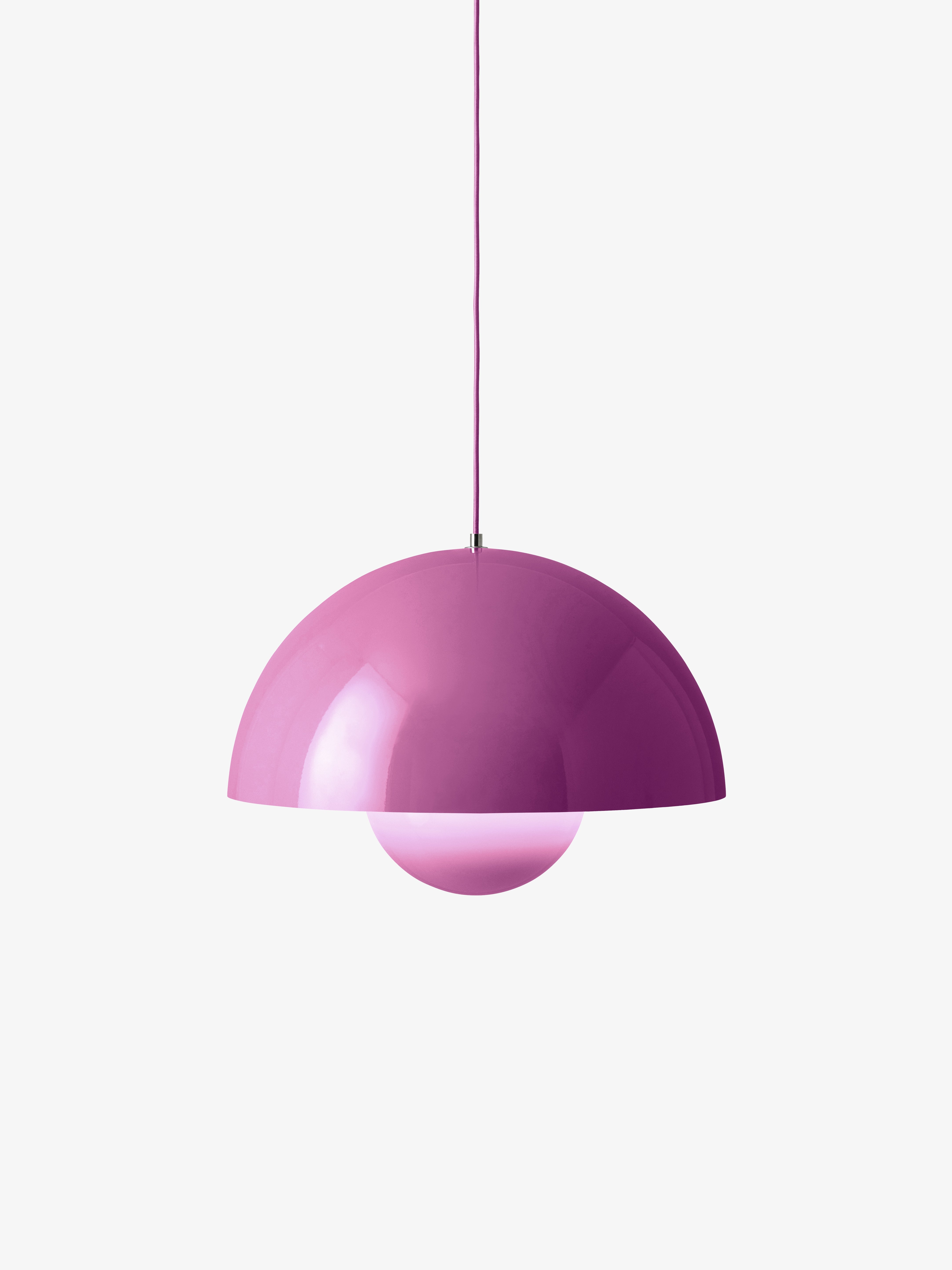 Lampa visiacá FLOWERPOT fuksijová