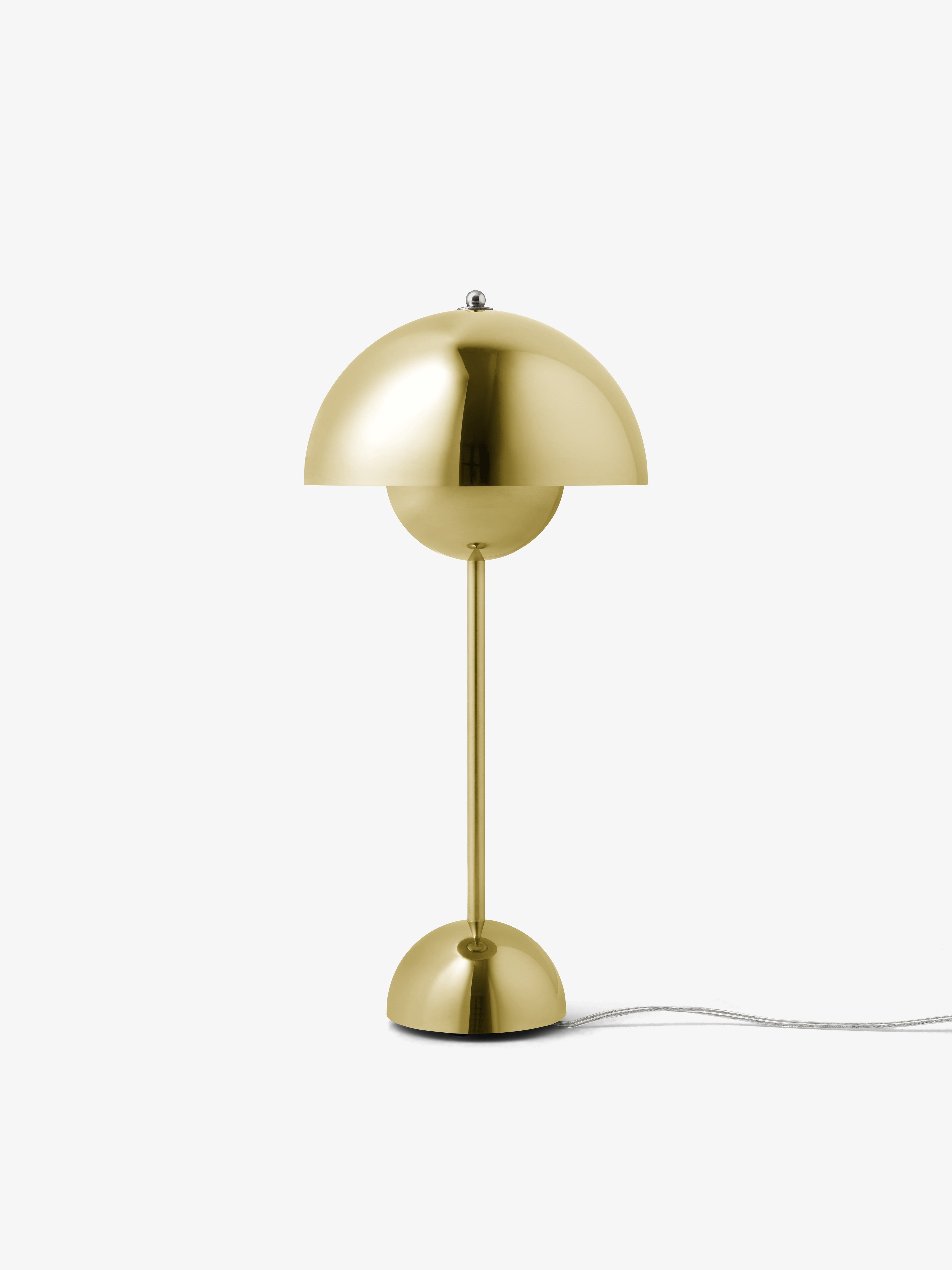 Lampa stolná FLOWERPOT VP3 mosadzná