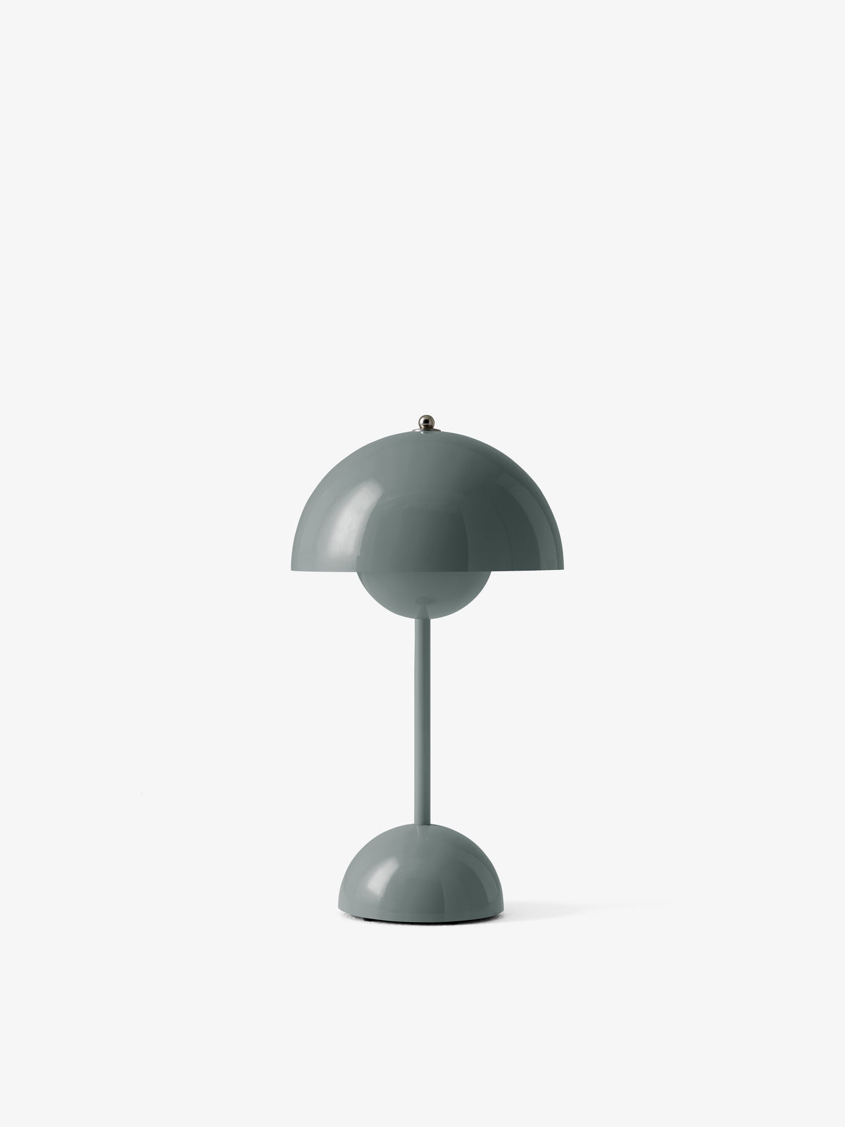 Prenosná lampa FLOWERPOT VP9 šedomodrá