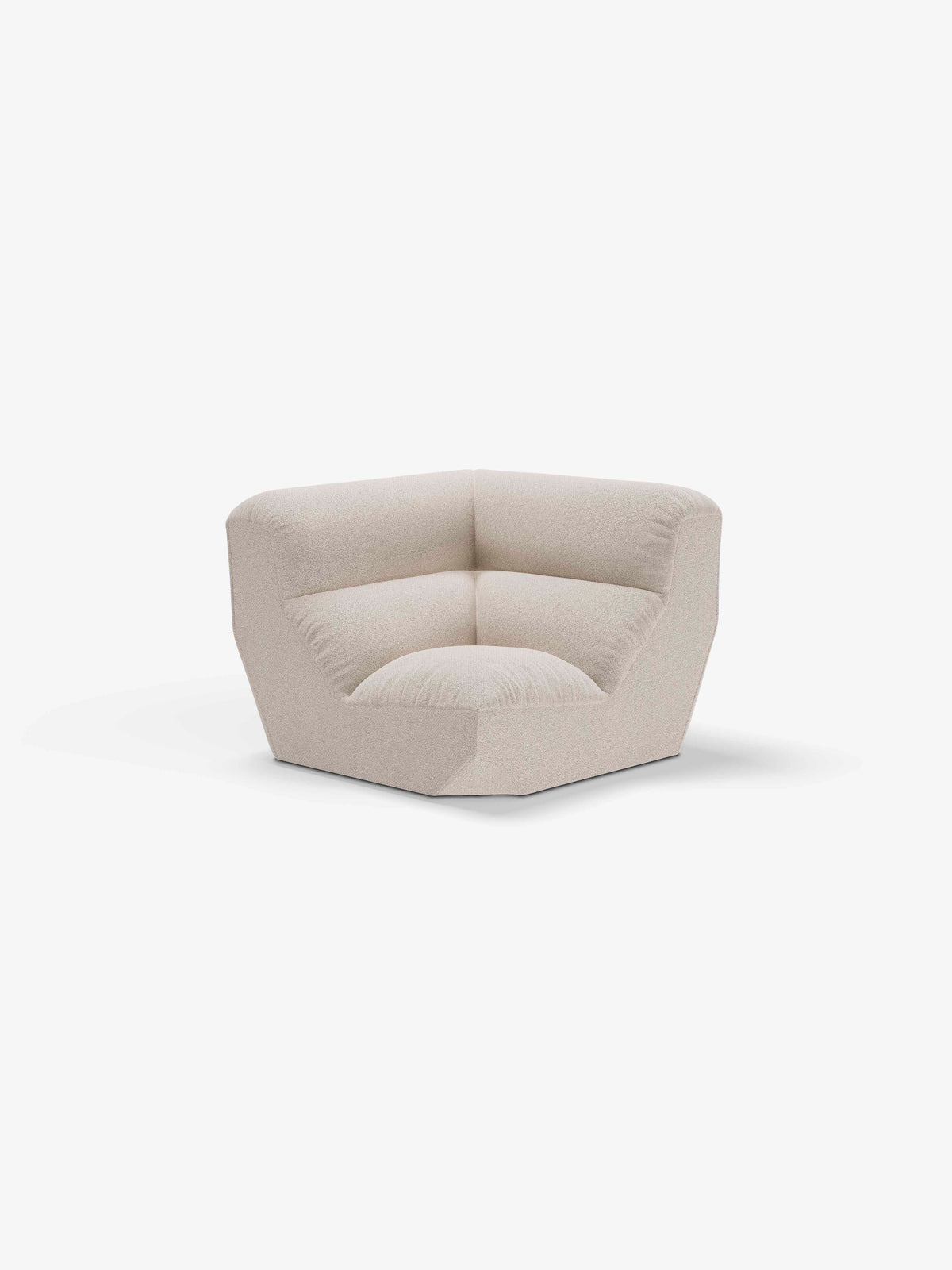 Sofa modulárna HI LO AV55 - čalúnený rohový modul