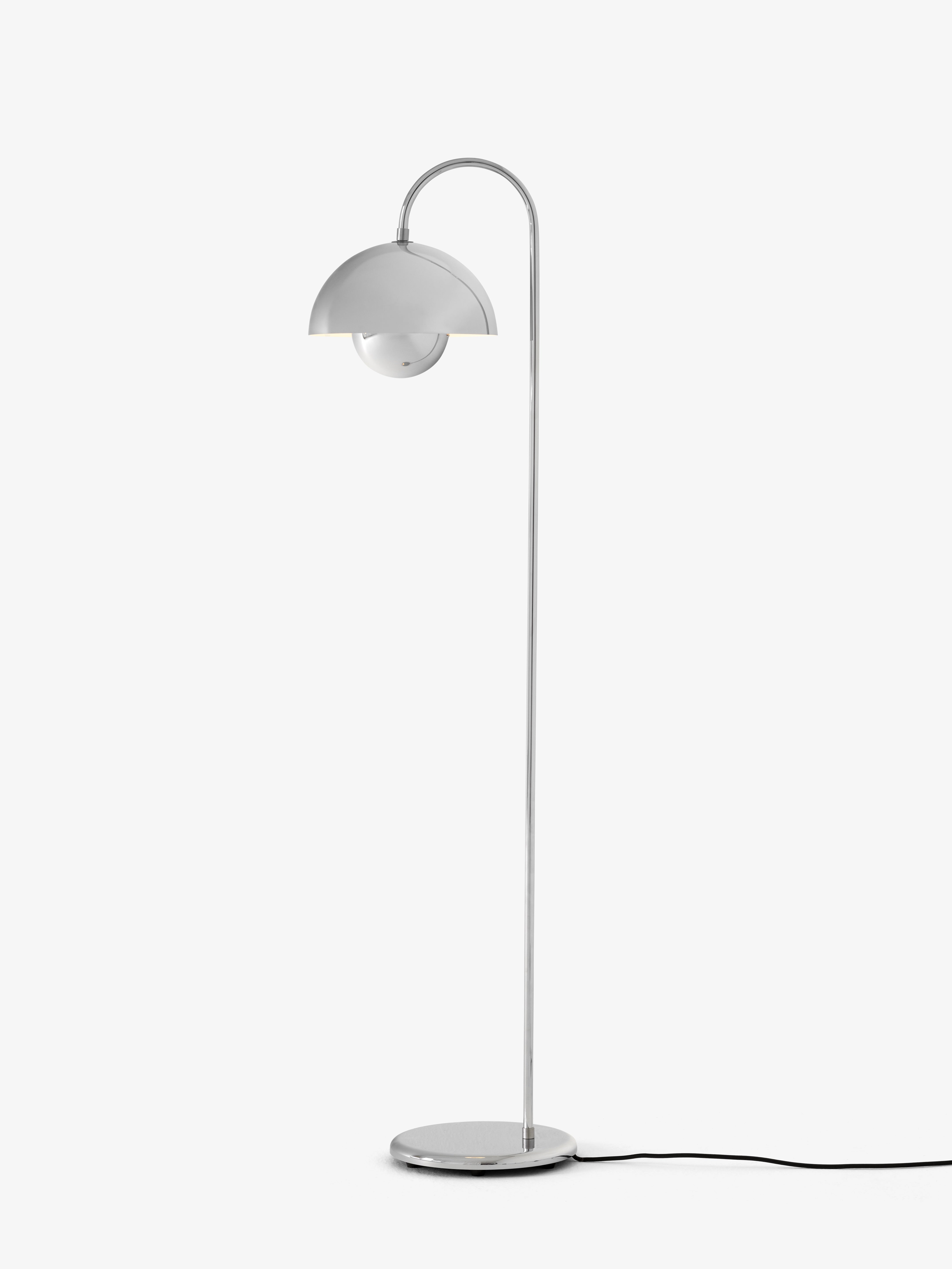 Lampa podlahová FLOWERPOT VP12 chrómovaná