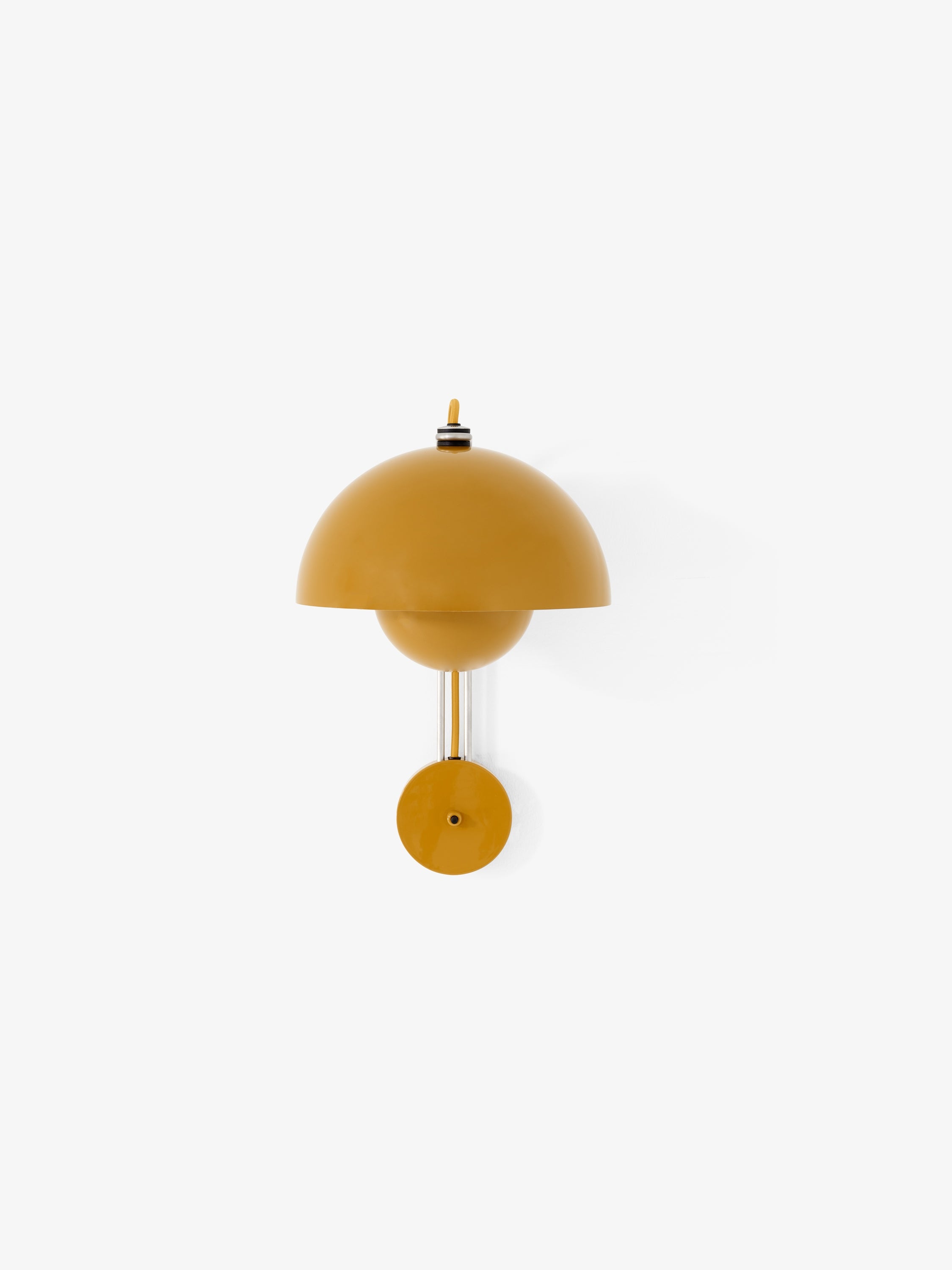 Nástenná lampa FLOWERPOT VP8 horčicová