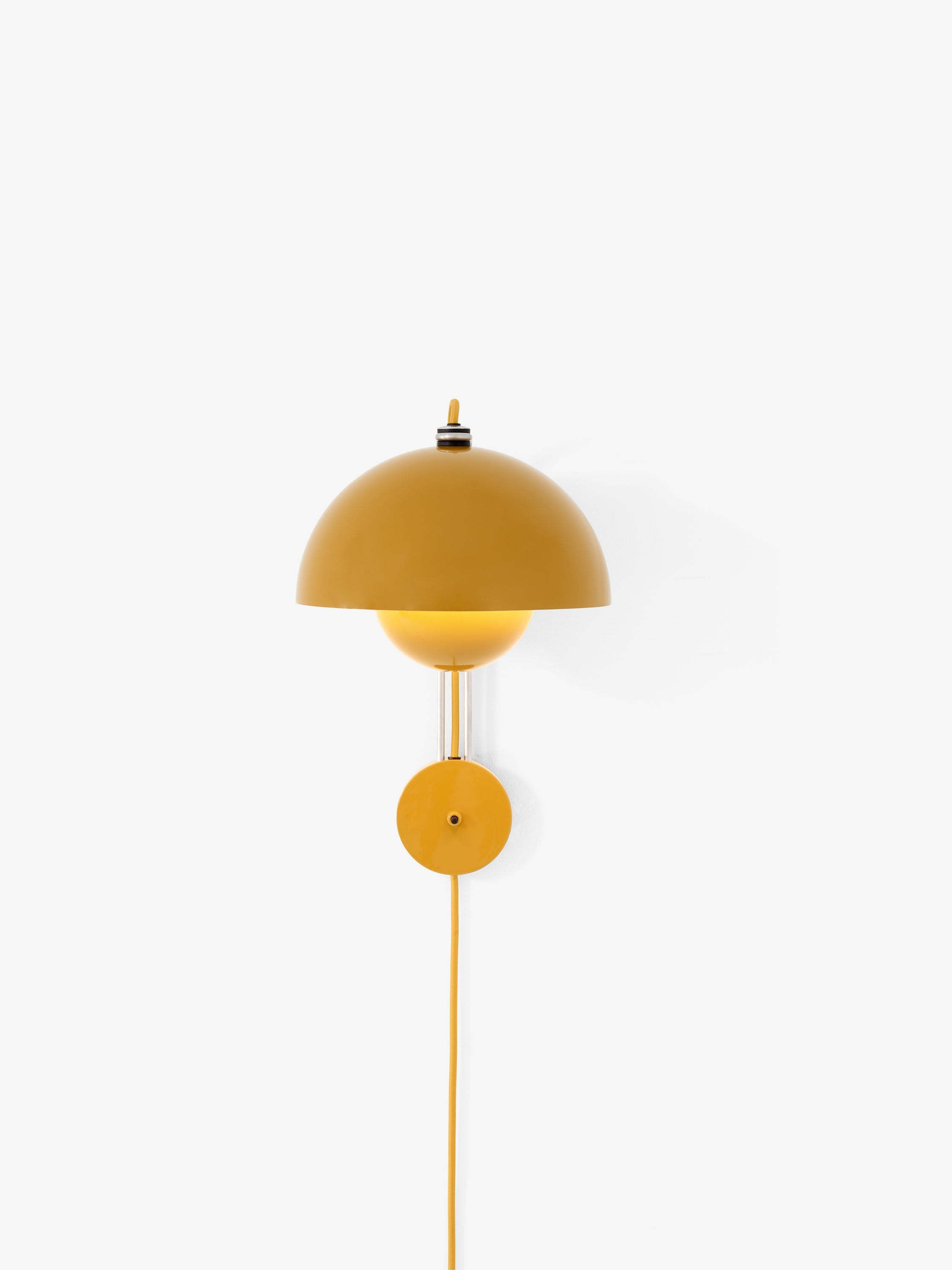 Nástenná lampa FLOWERPOT VP8 horčicová
