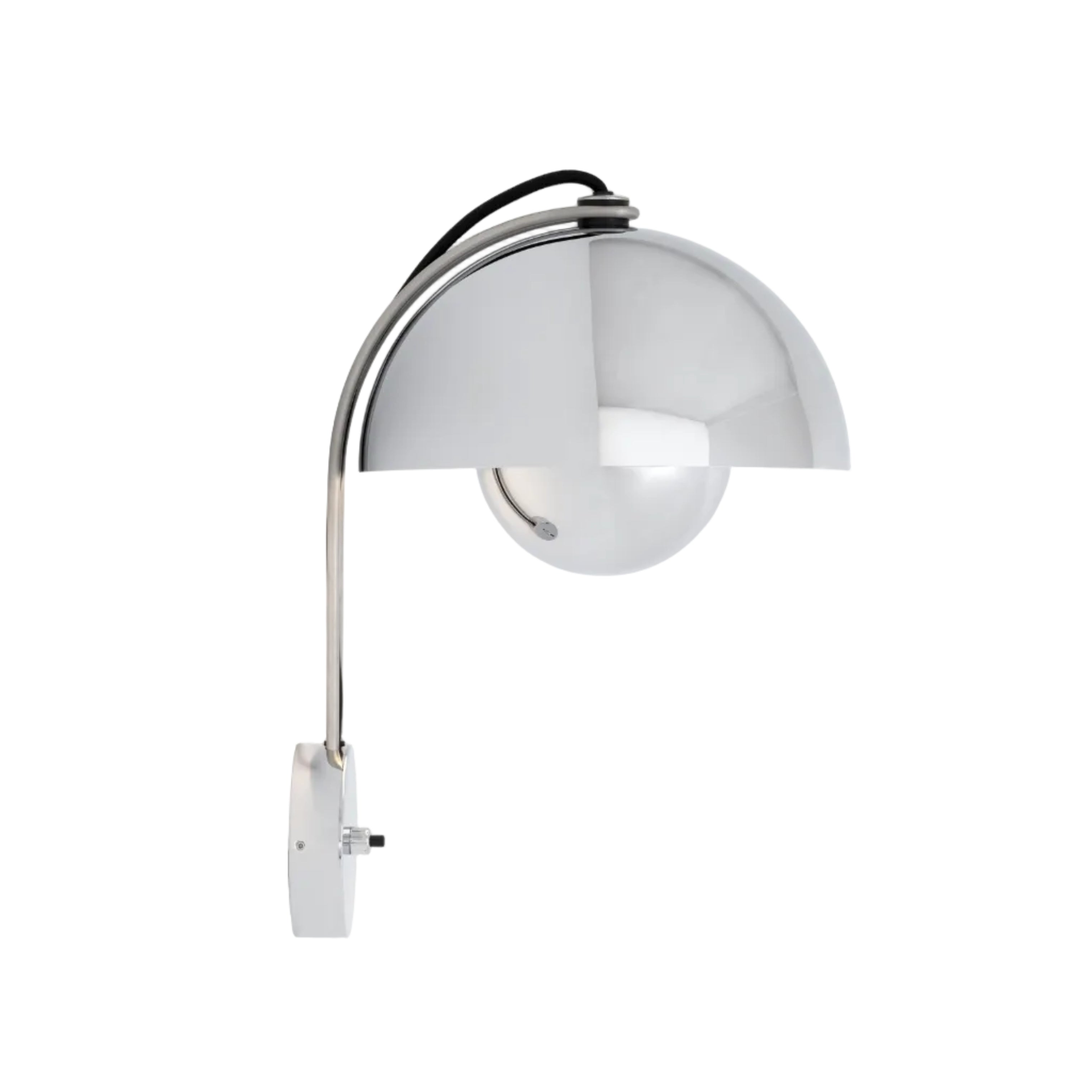 Nástenná lampa FLOWERPOT VP8 chrómová