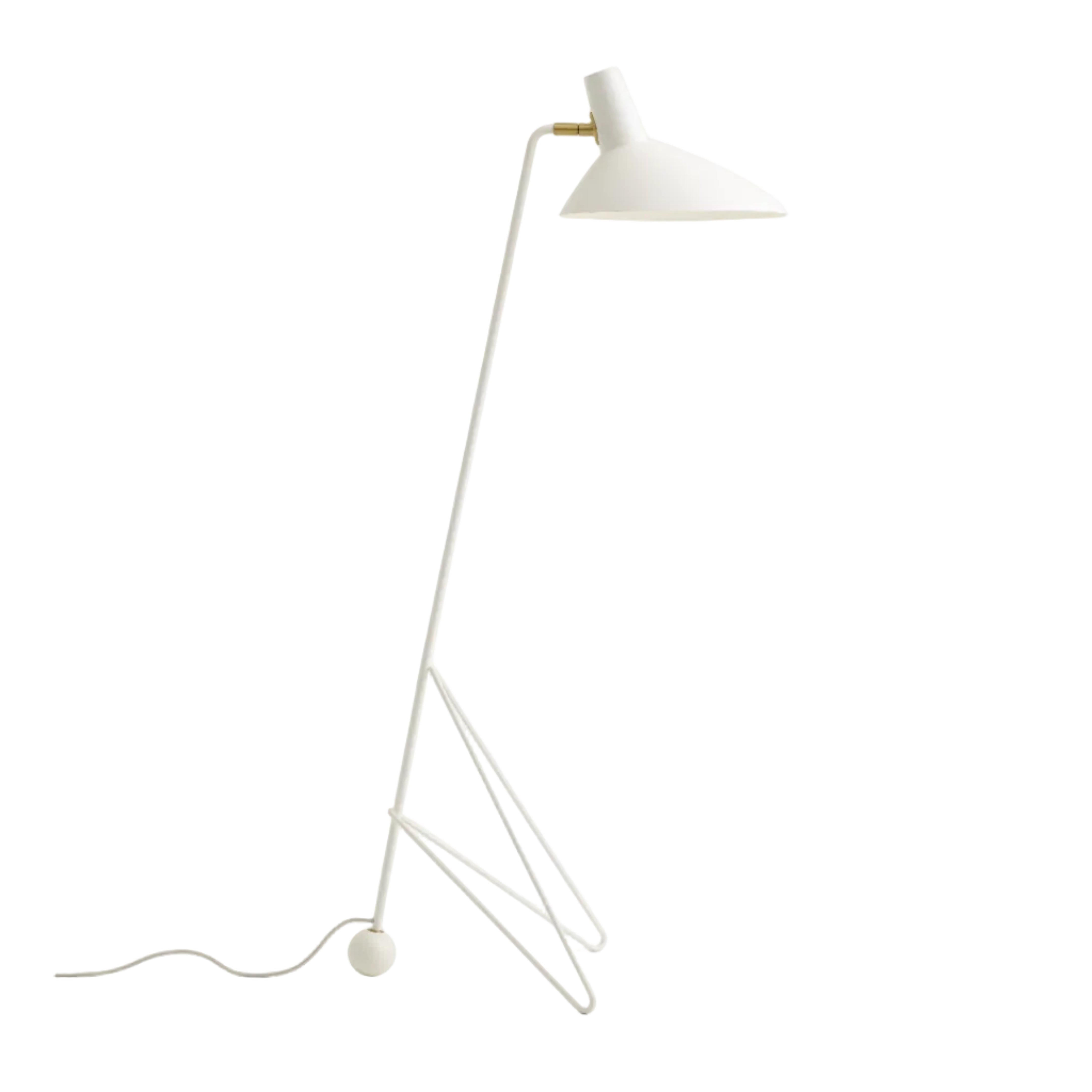 Podlahová lampa TRIPOD HM8 biela