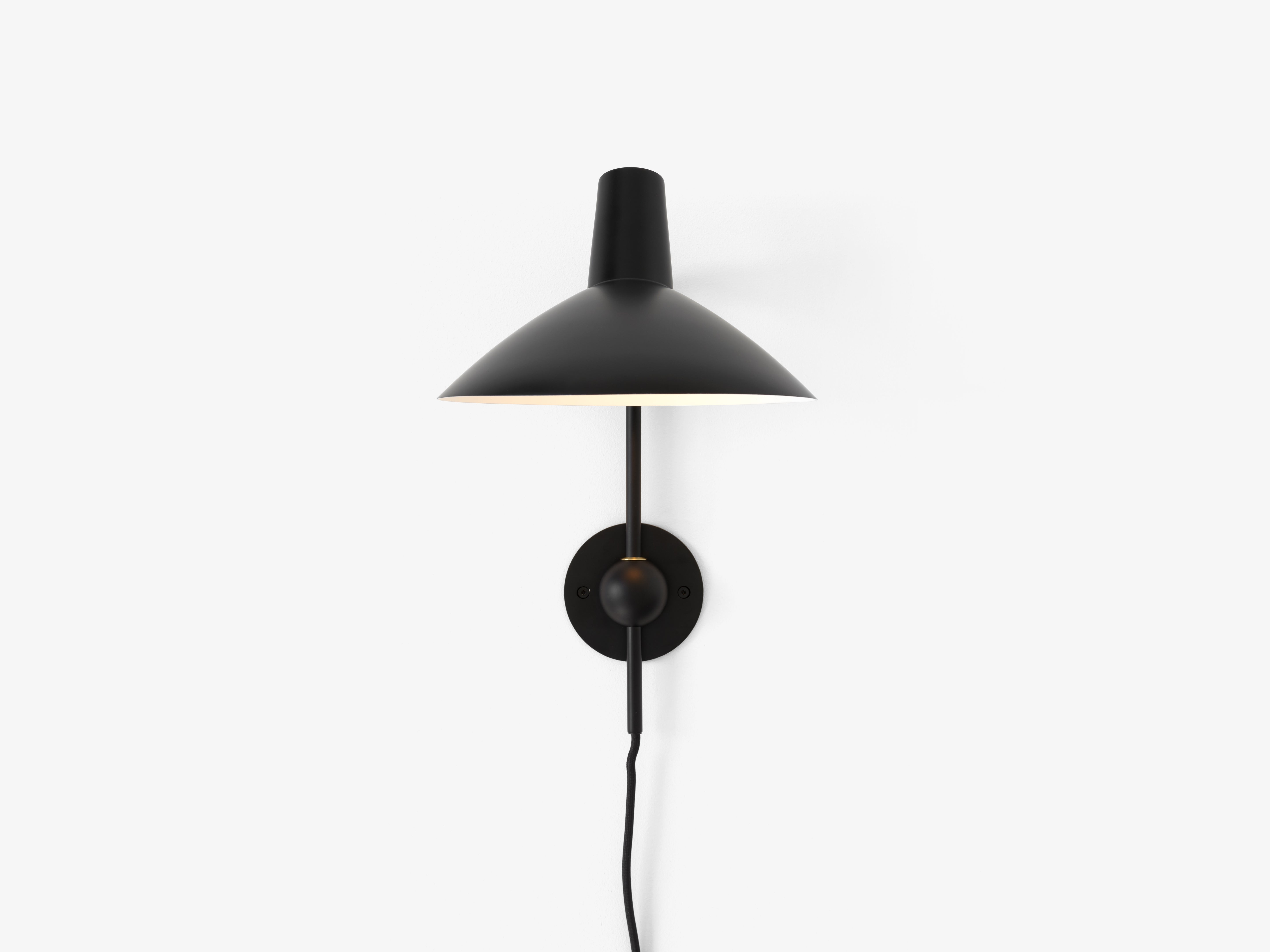 Nástenná lampa TRIPOD HM12 čierna