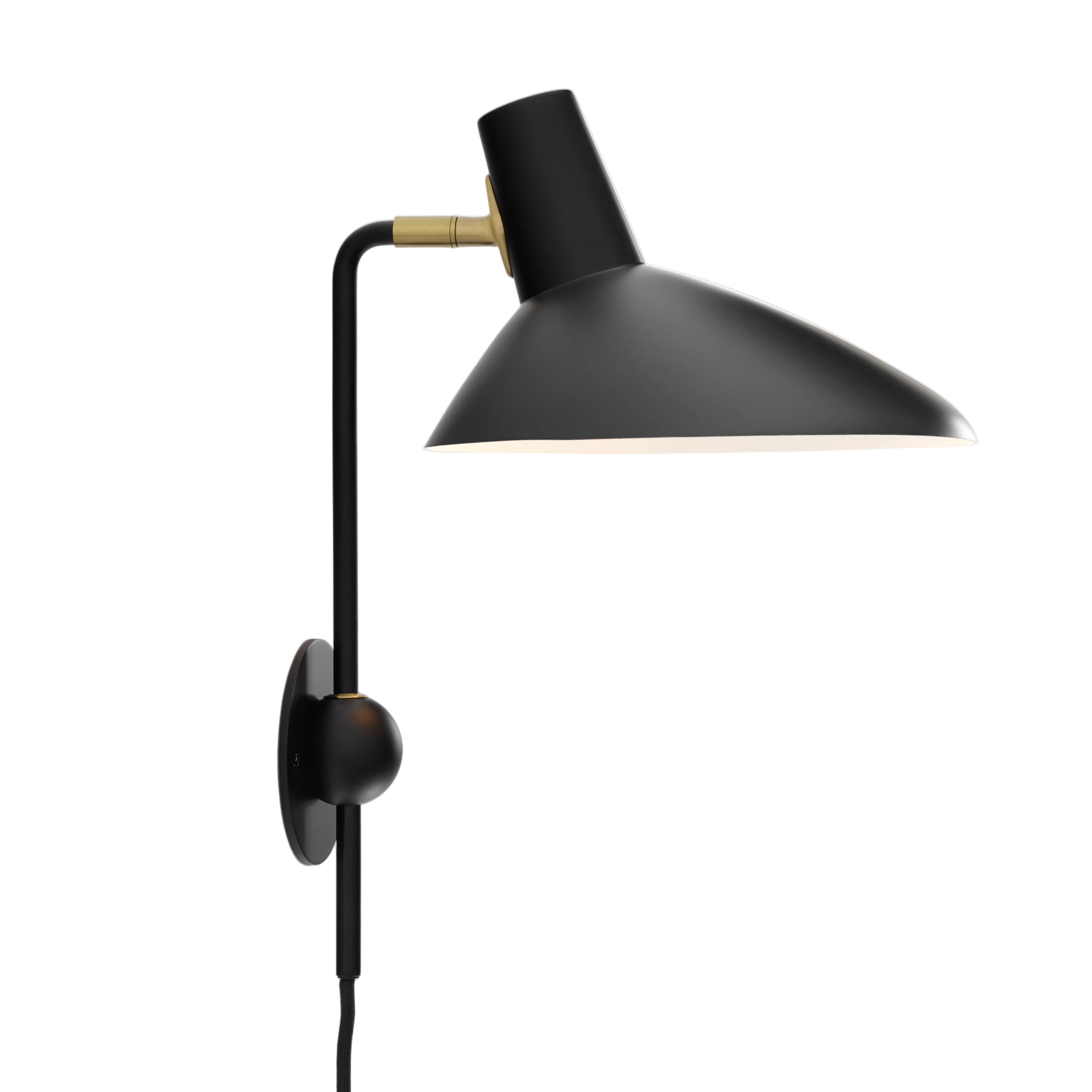 Nástenná lampa TRIPOD HM12 čierna