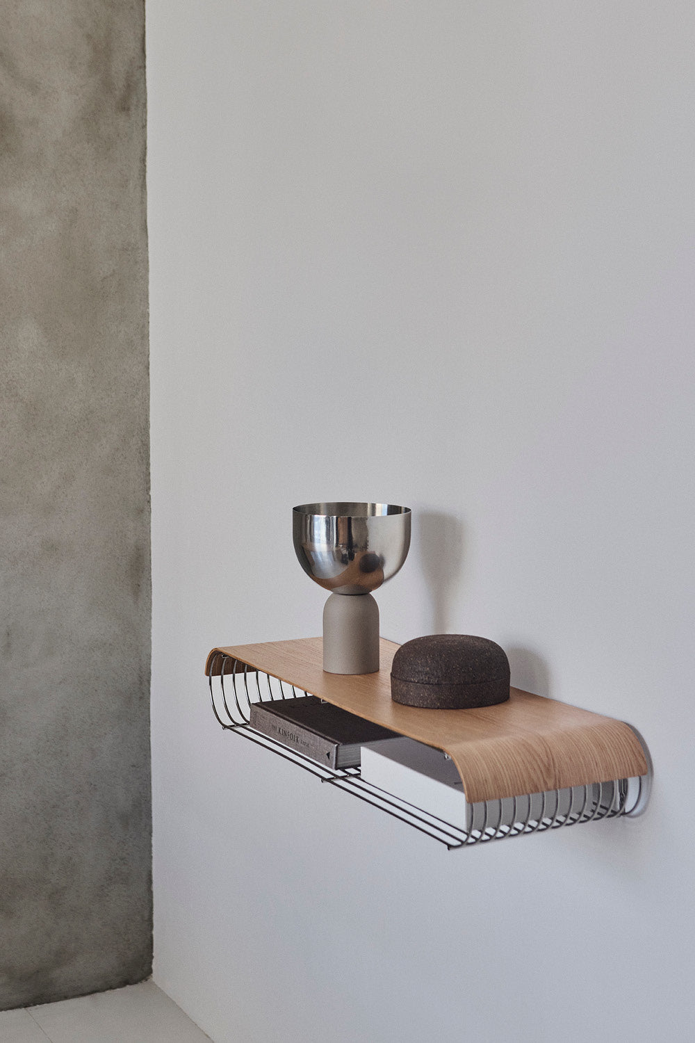 Tácka CURVA jasné drevo dubové