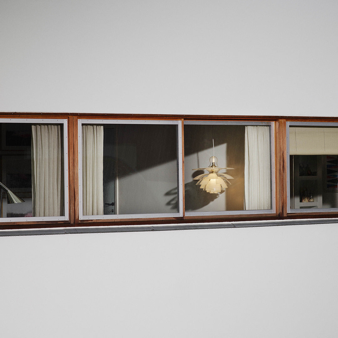 Závesná lampa PH SEPTIMA sklo