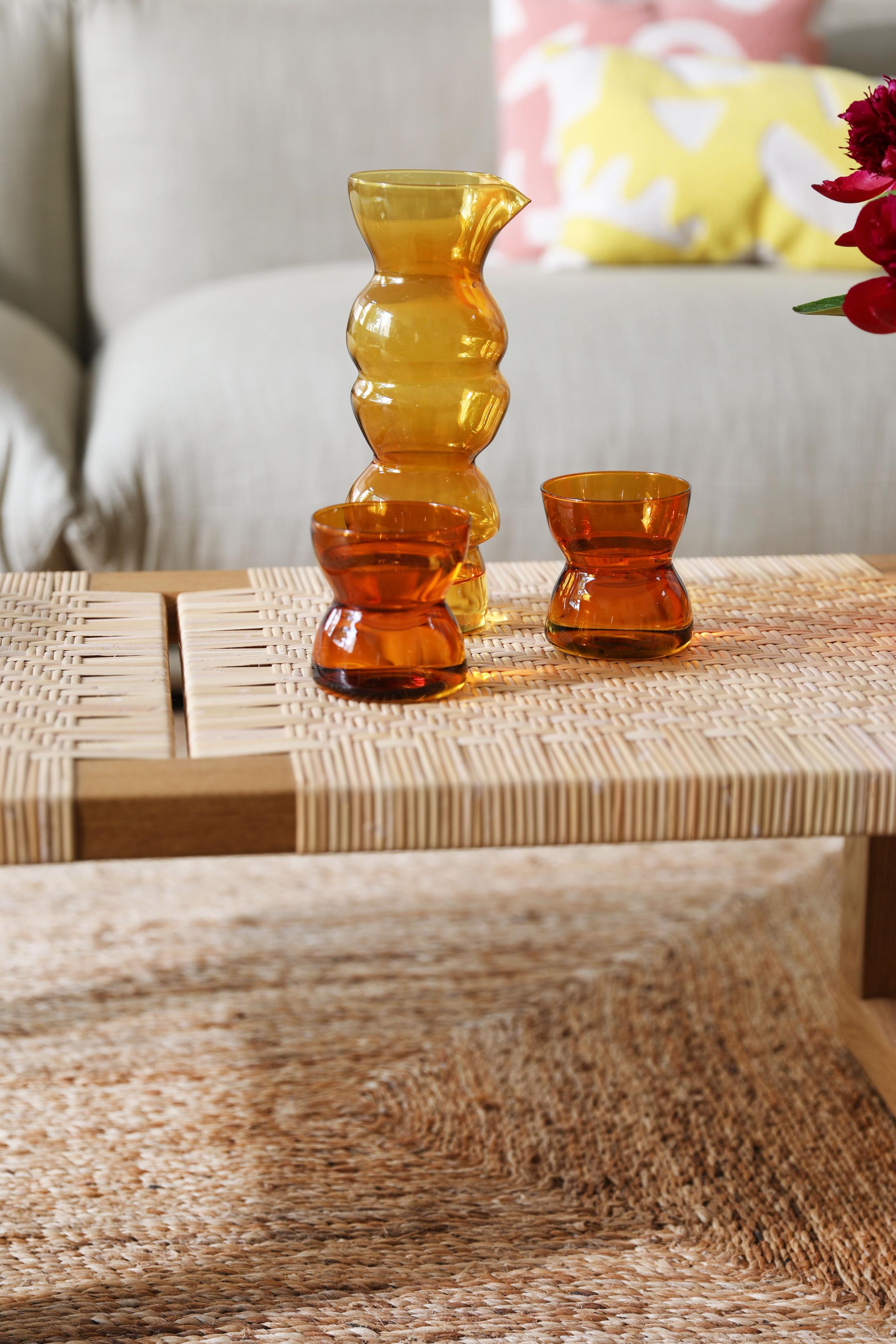 Súprava pohárov TOTEM hnedá