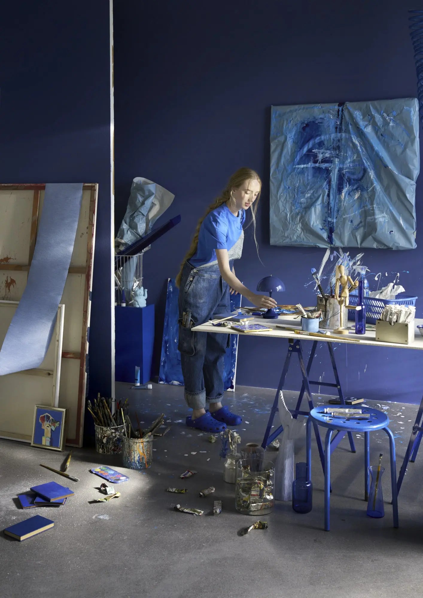 Lampa przenośna PANTHELLA 160 indygo – Louis Poulsen