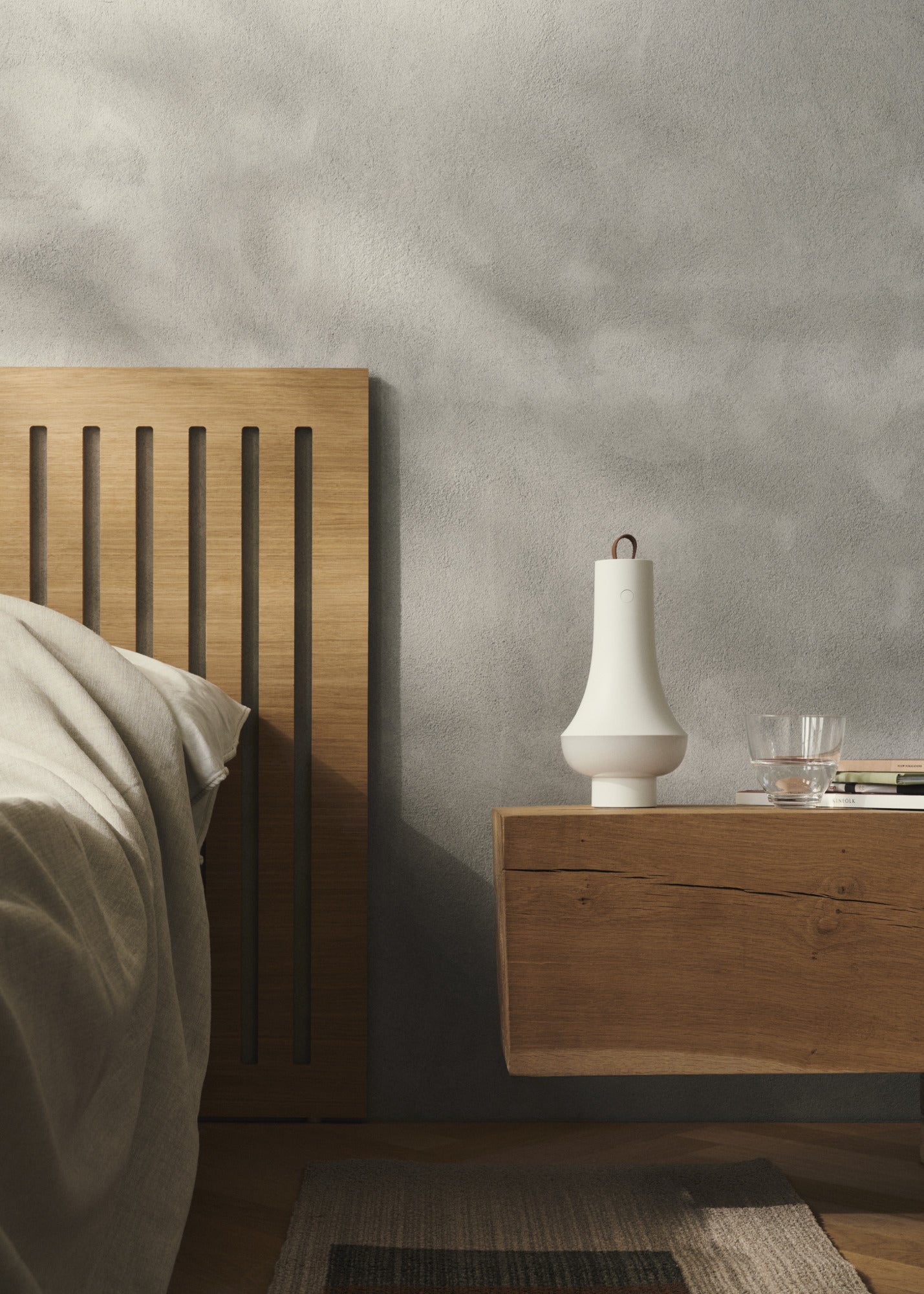 Prenosná lampa TOMOSHI biela