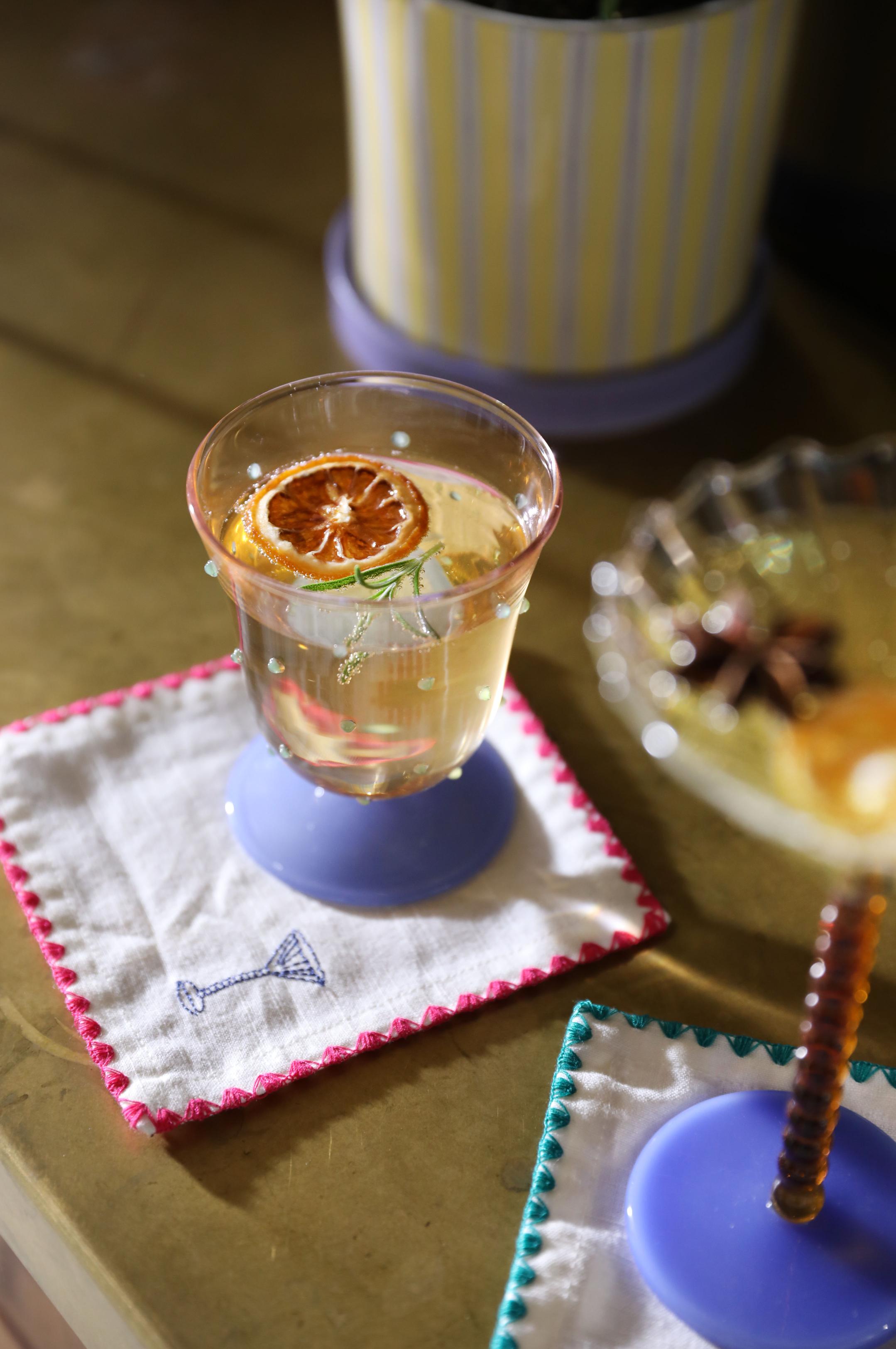 Súprava koktailových servítok ZIGZAG bavlna