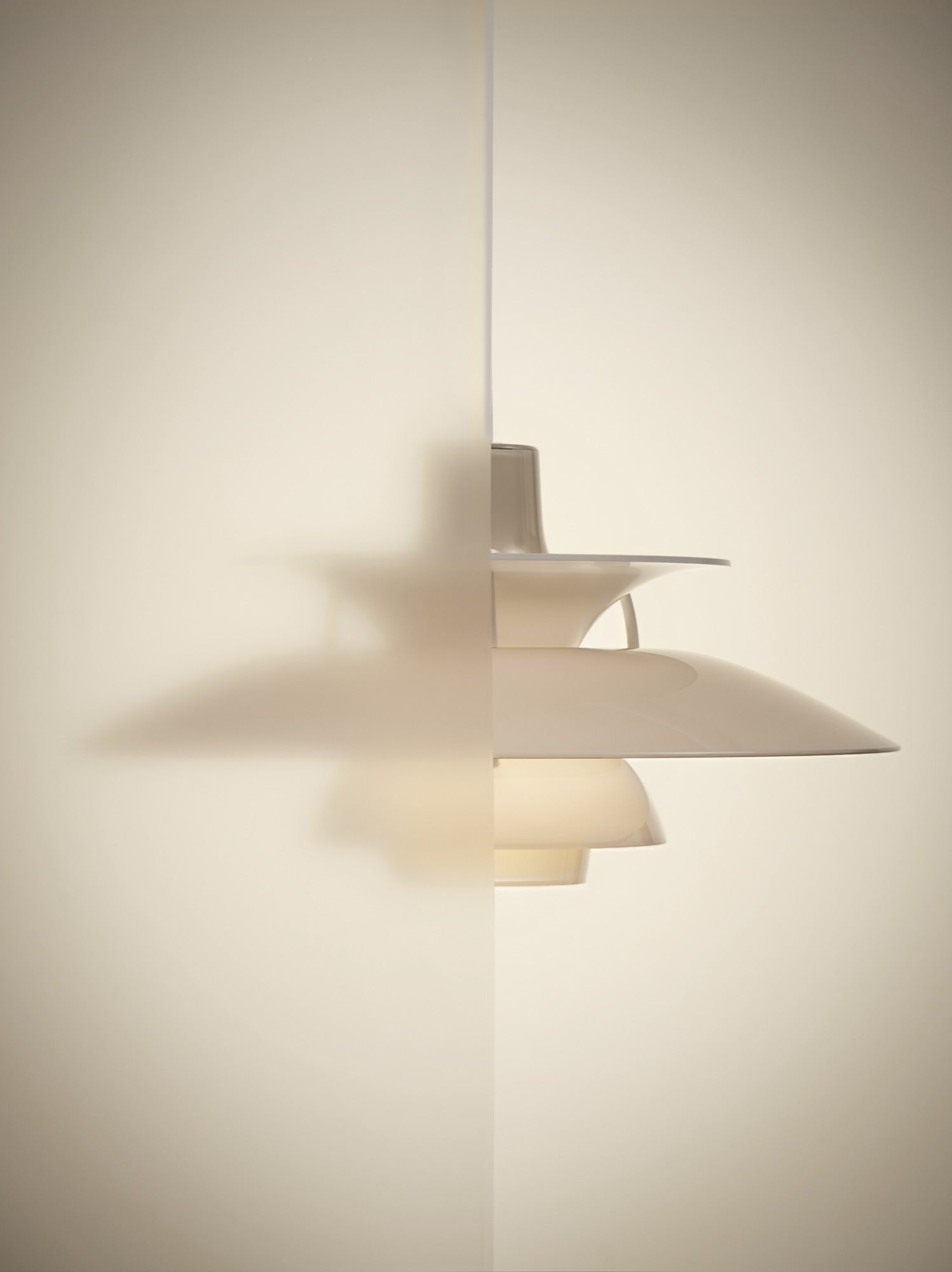 Lampa wisząca PH 5 OPAL beżowy