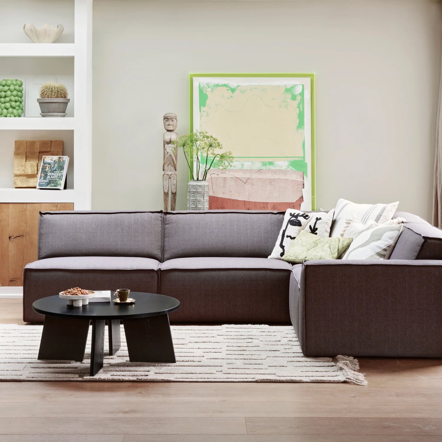 Fries black coffee table