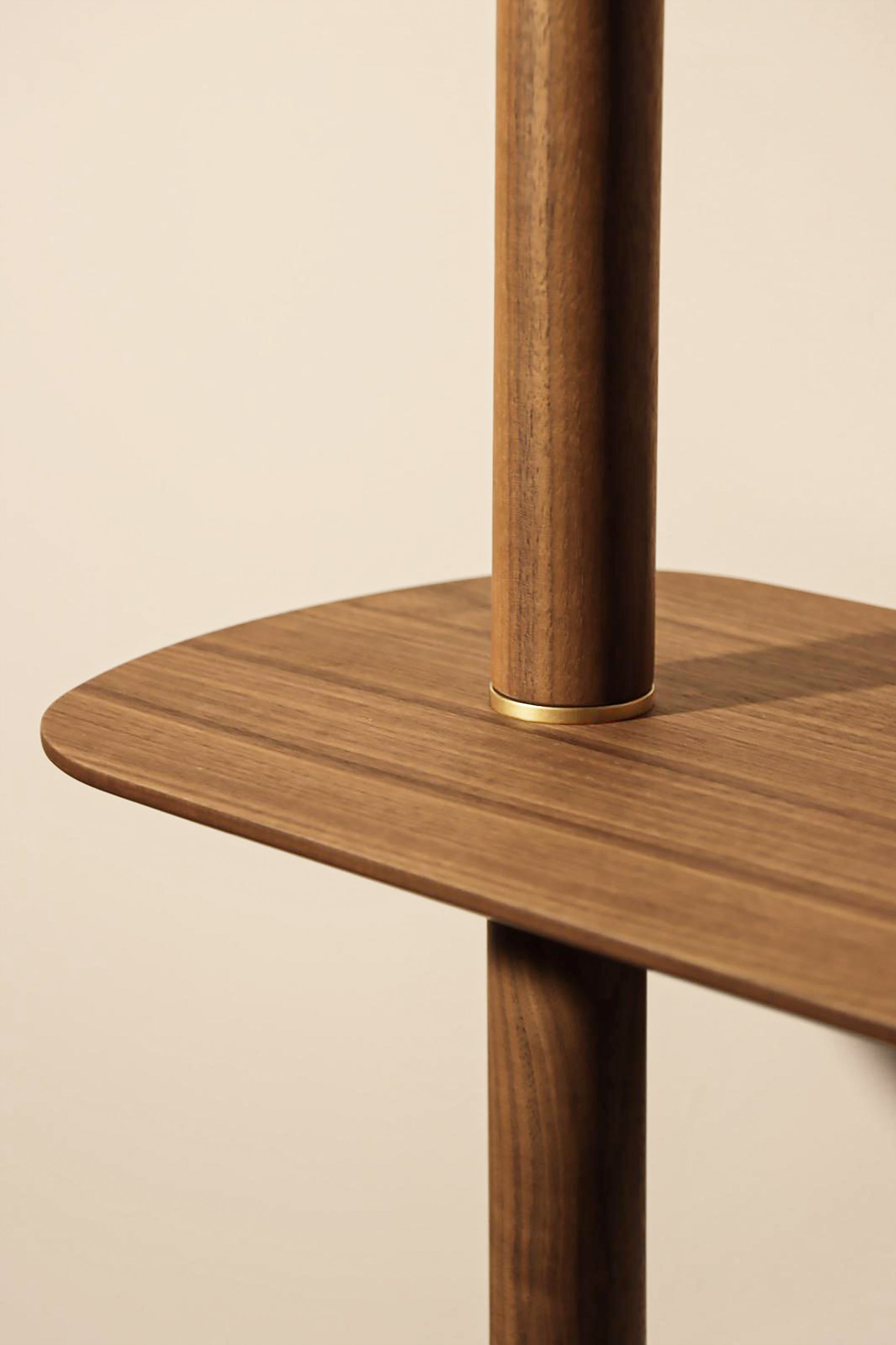 Nástenný regál AXIS 2 orechový dyha