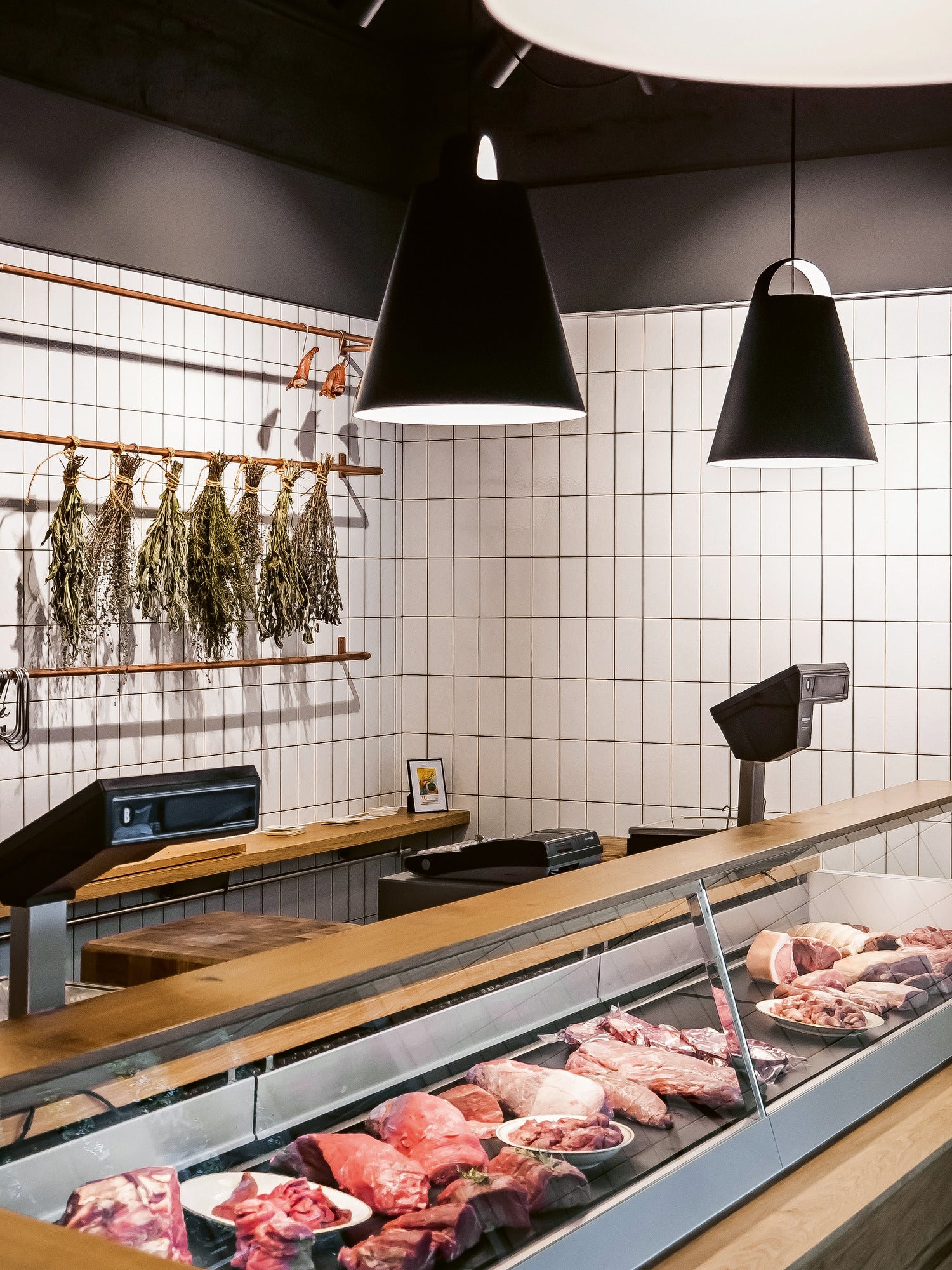 Závesná lampa ABOVE čierna