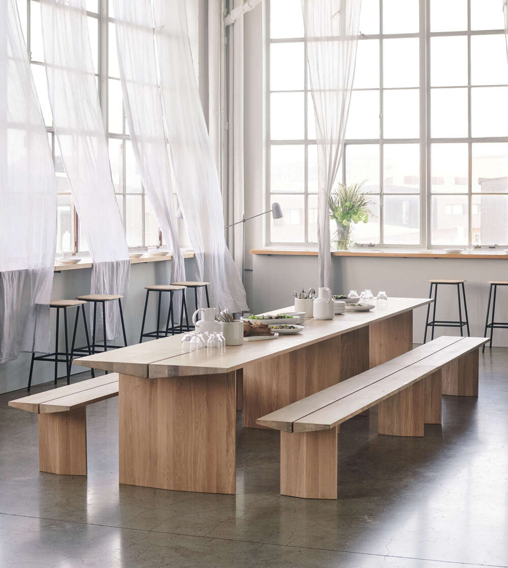 Lavica ALP z dubového dreva