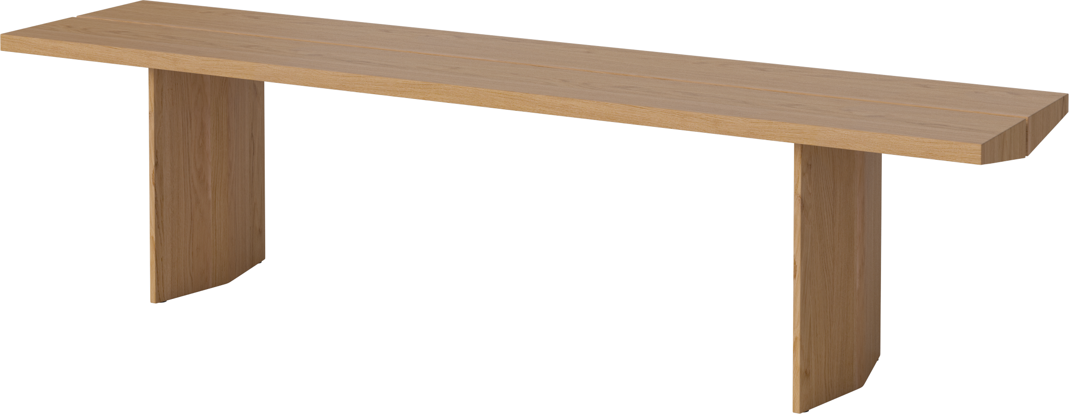 Lavica ALP z dubového dreva