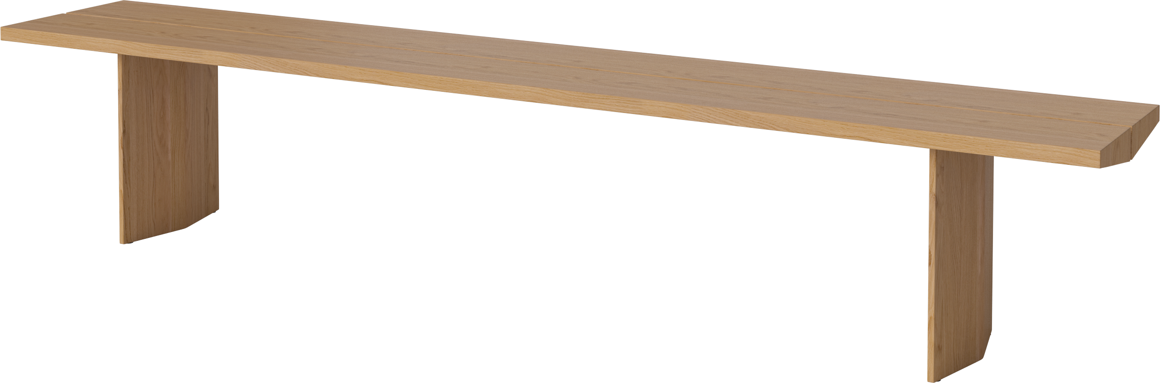 Lavica ALP z dubového dreva