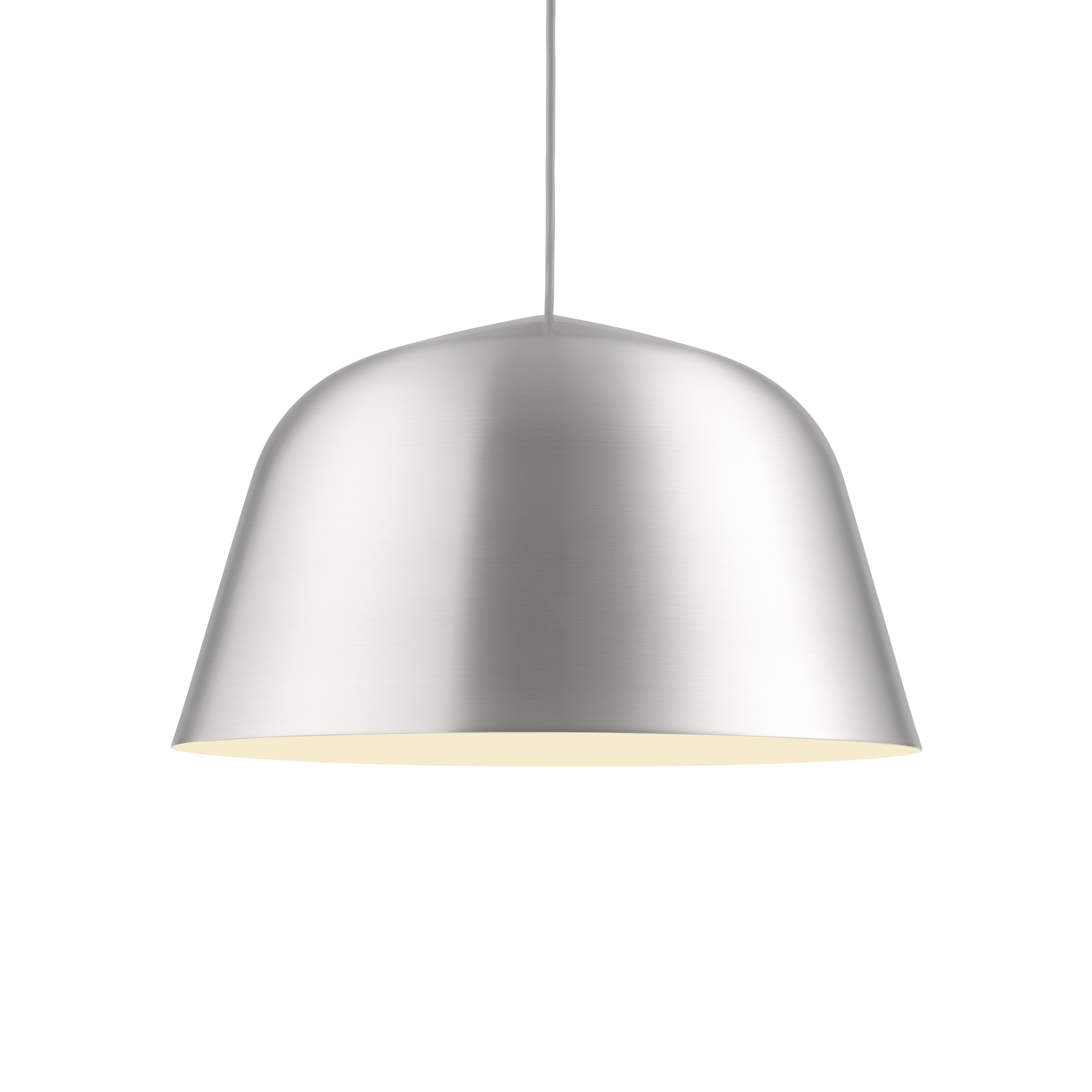 Závesná lampa AMBIT brúsené hliník