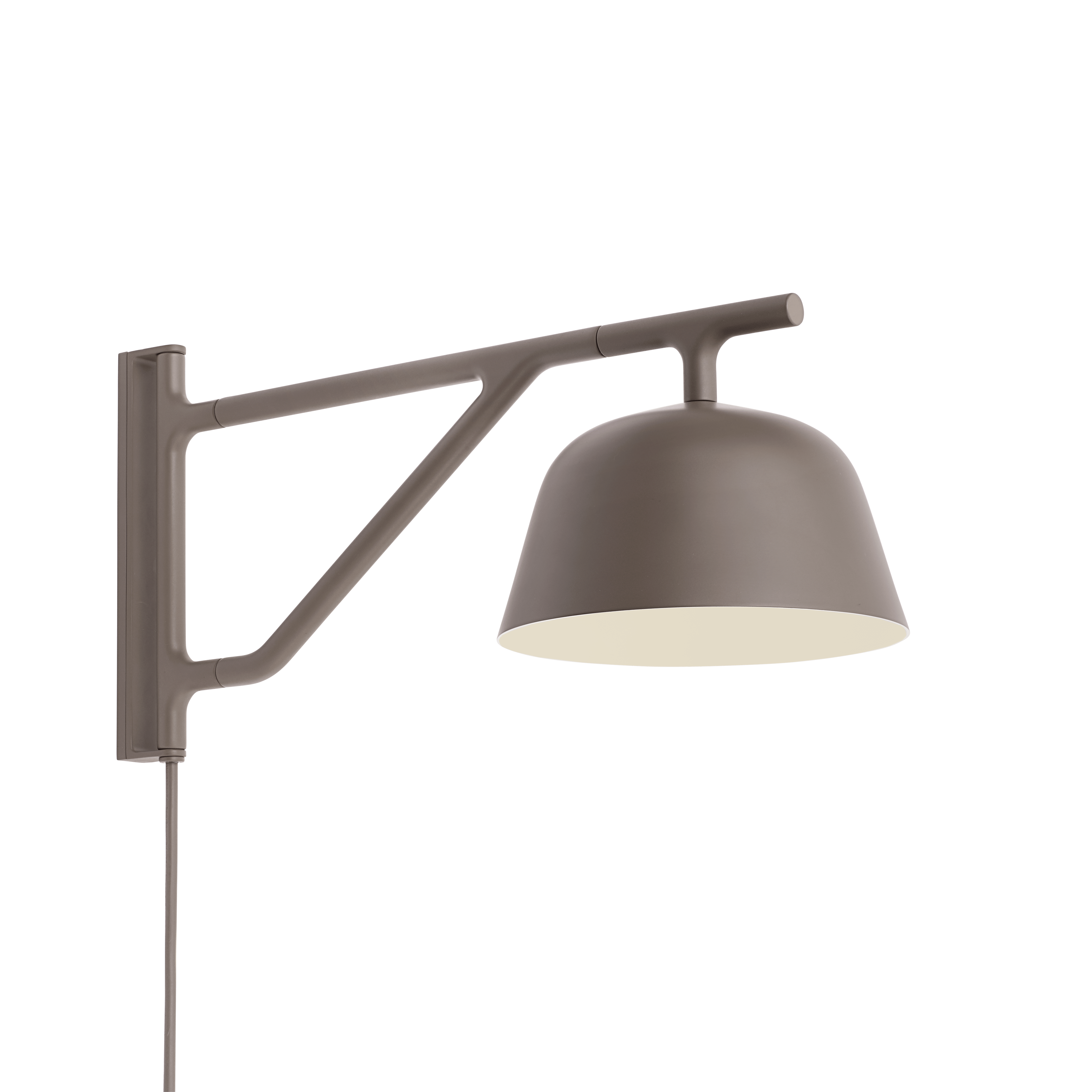 Lampa ścienna AMBIT taupe