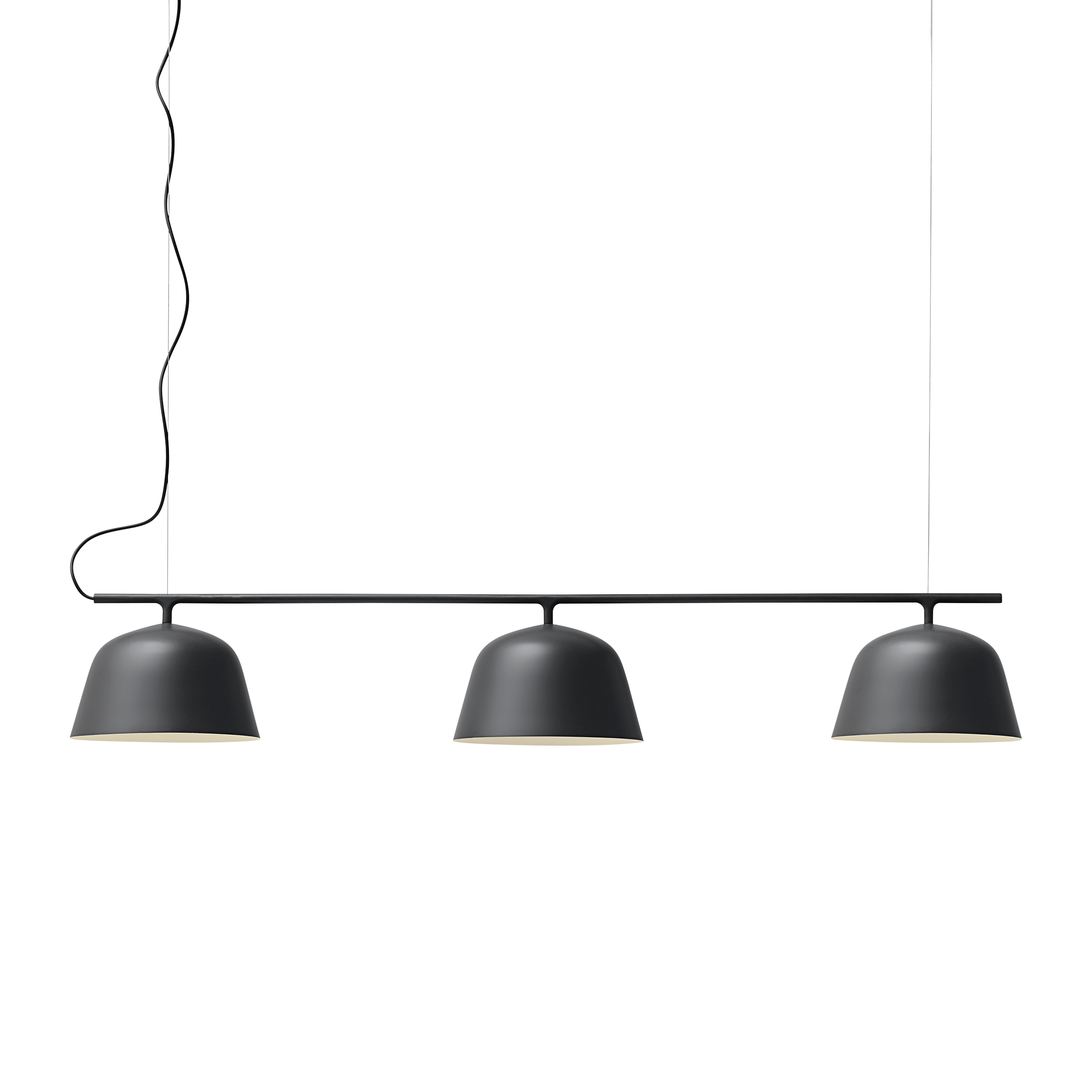 Závesná lampa AMBIT RAIL čierna